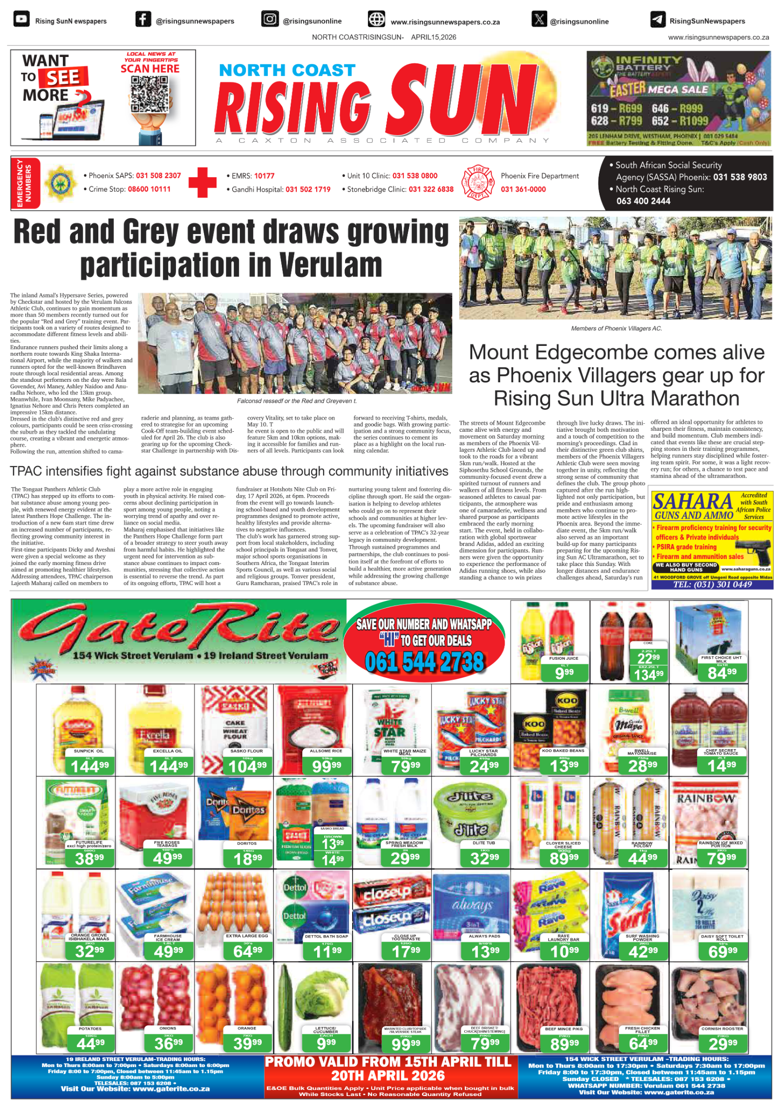 North Coast Rising Sun E-Paper, April 15 page 17
