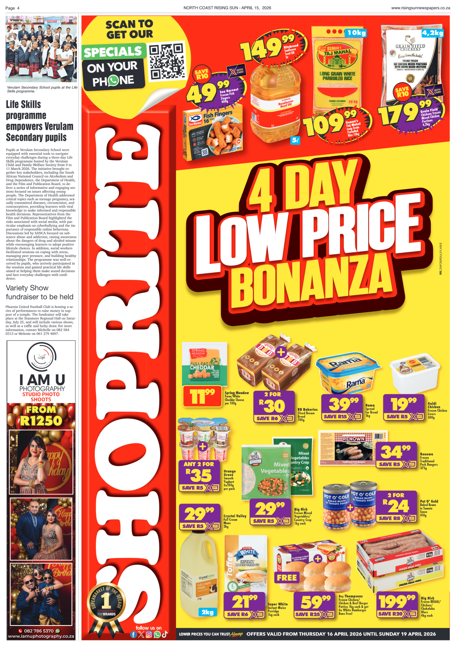 North Coast Rising Sun E-Paper, April 15 page 4