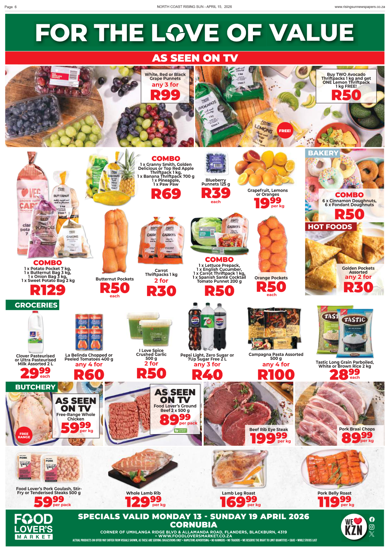 North Coast Rising Sun E-Paper, April 15 page 6