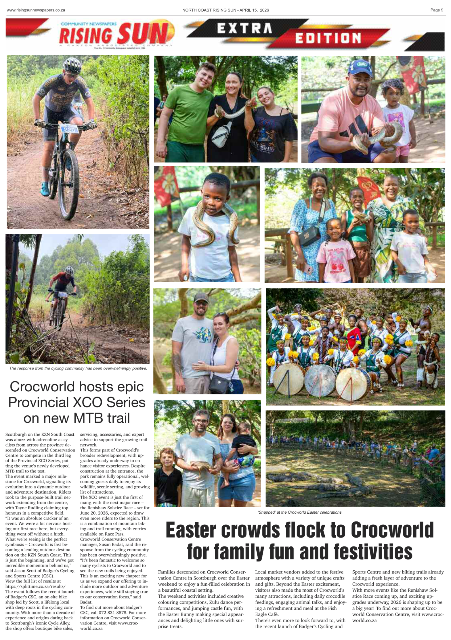 North Coast Rising Sun E-Paper, April 15 page 9