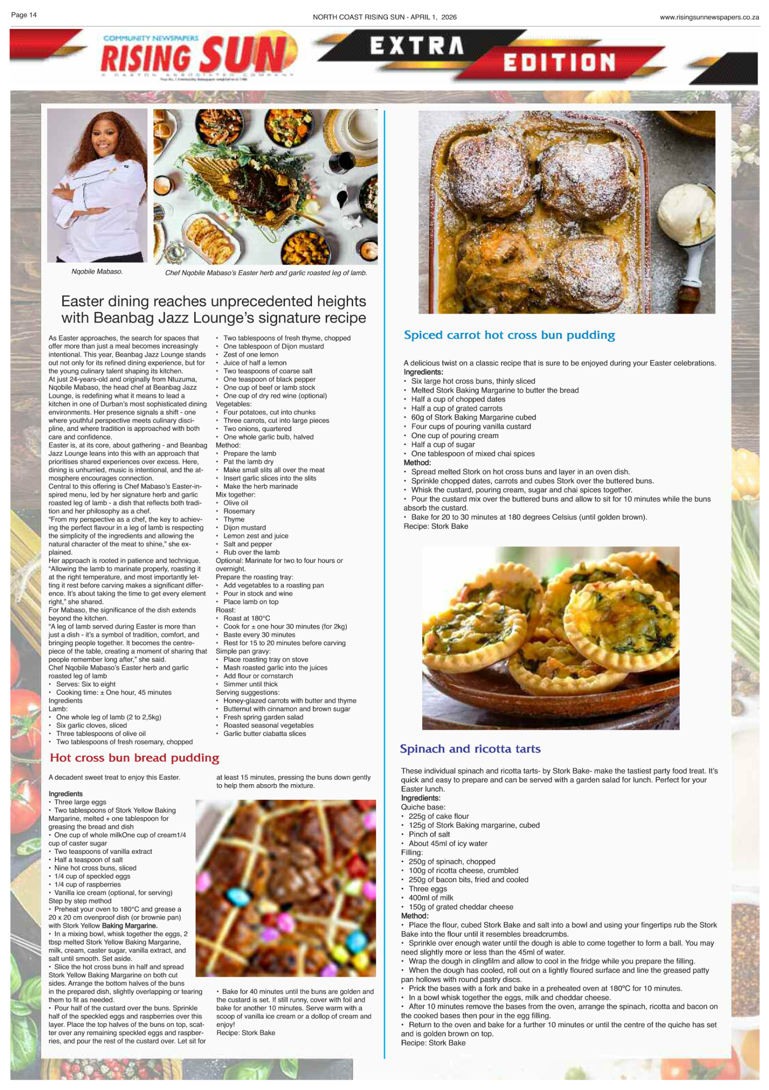 North Coast Rising Sun E-Paper, April 1, 2026 page 14