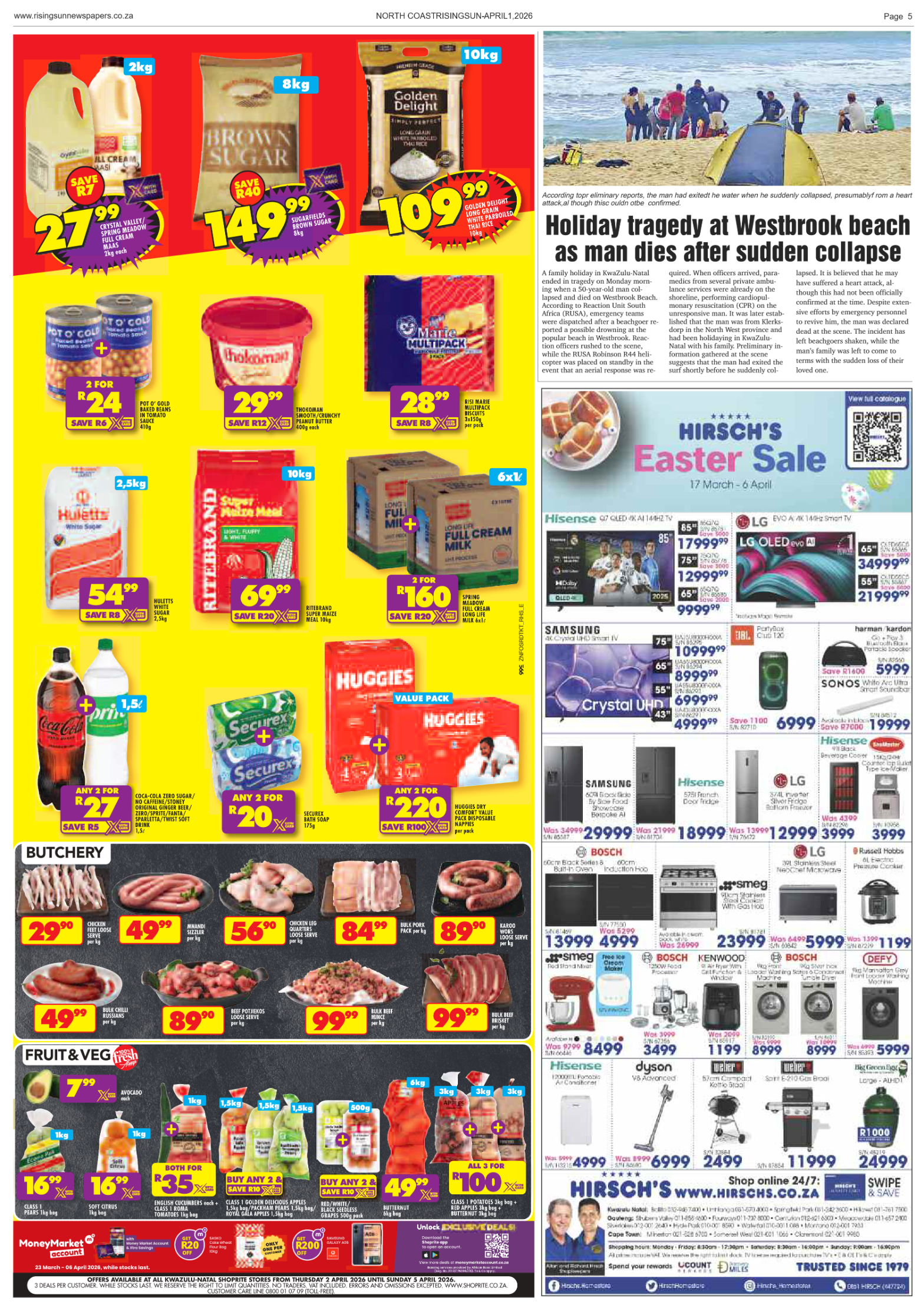 North Coast Rising Sun E-Paper, April 1, 2026 page 5