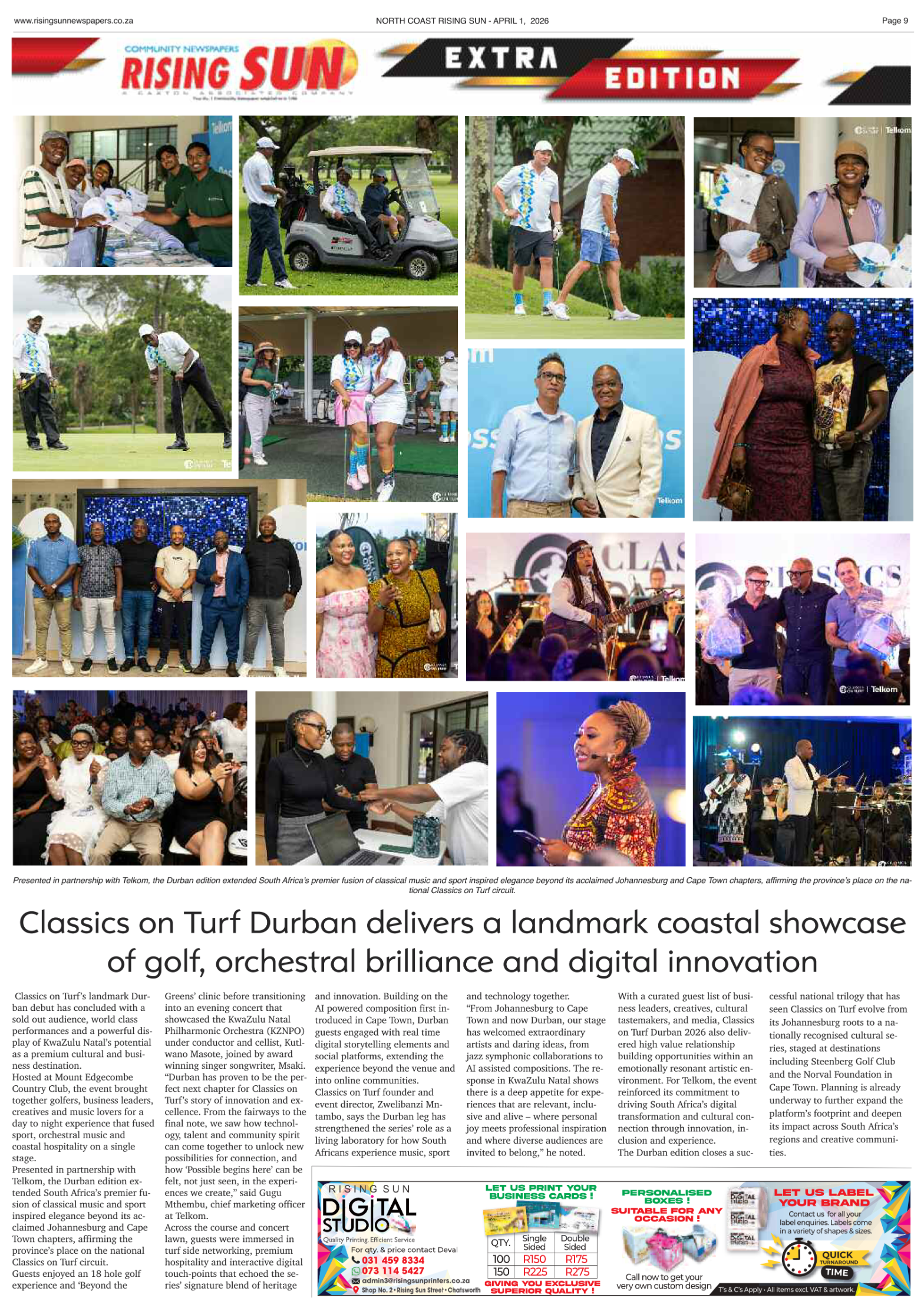 North Coast Rising Sun E-Paper, April 1, 2026 page 9