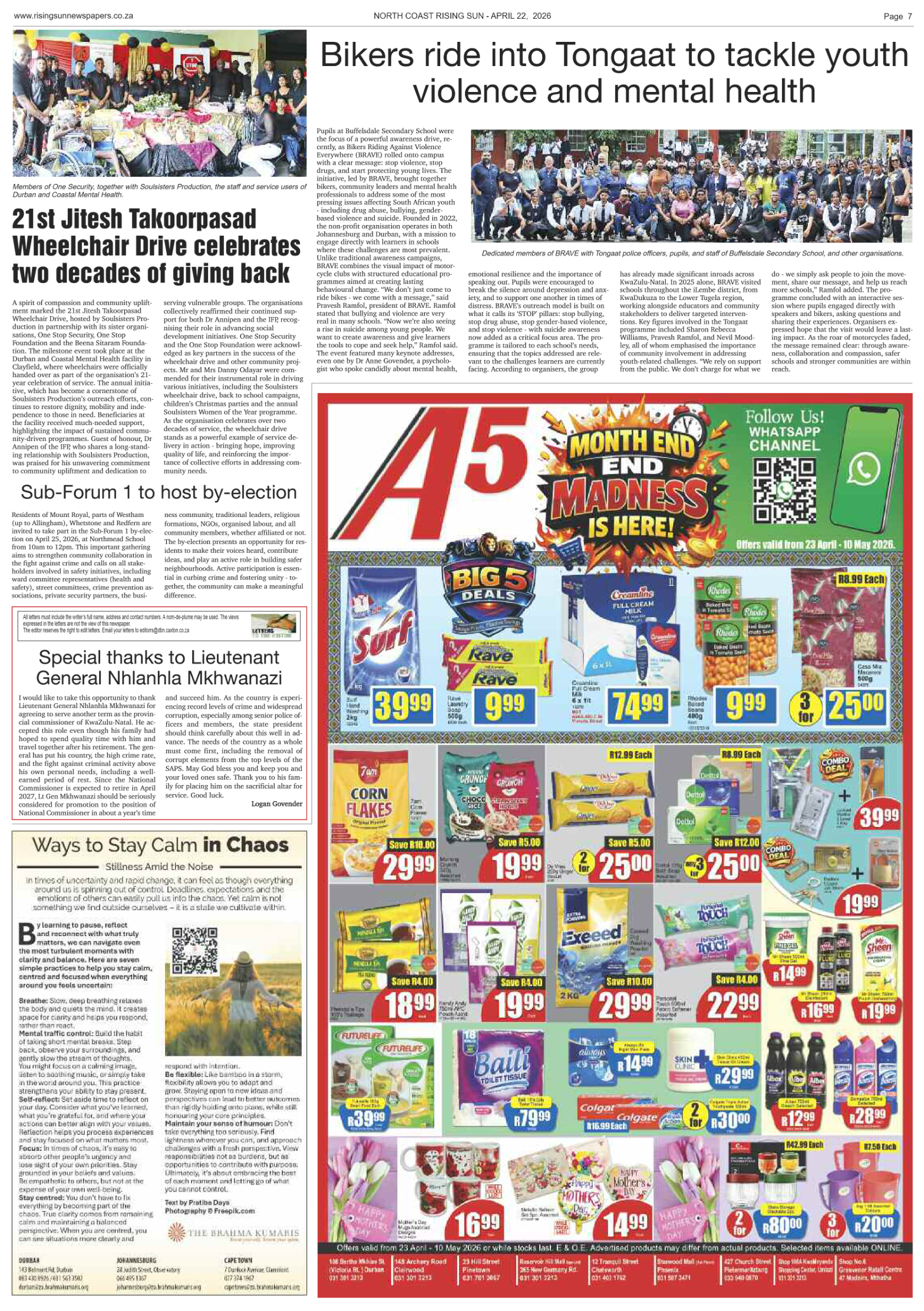 North Coast Rising Sun E-Paper, April 22, 2026 page 11