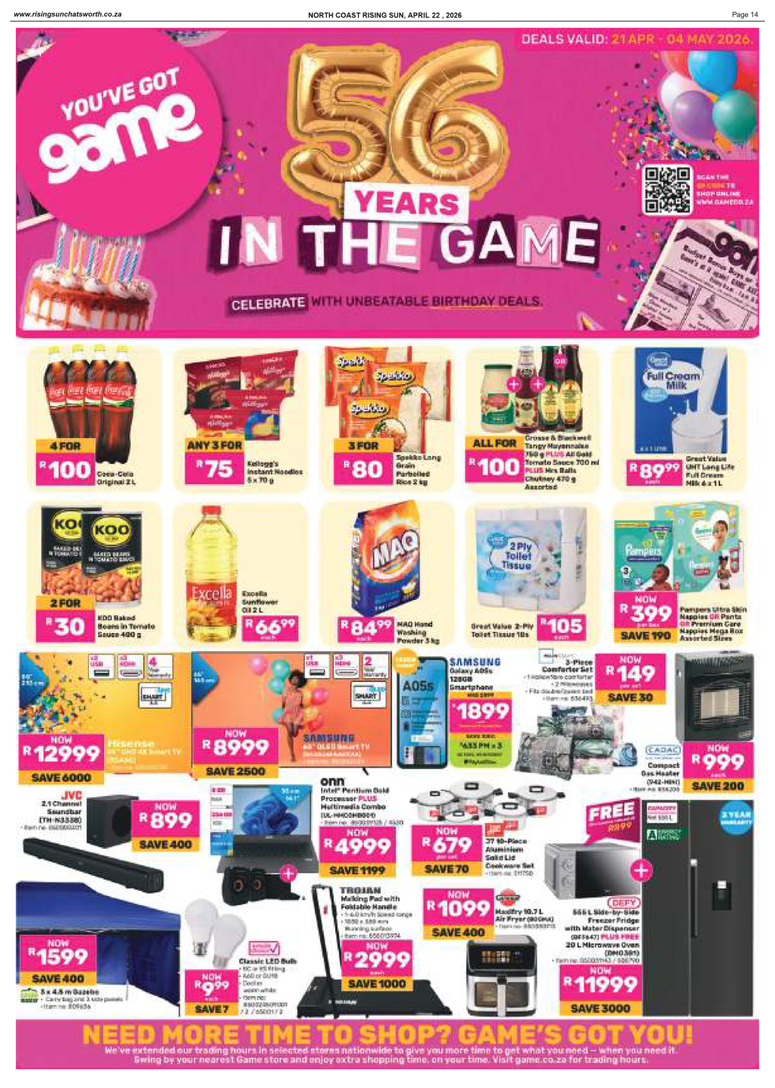 North Coast Rising Sun E-Paper, April 22, 2026 page 18