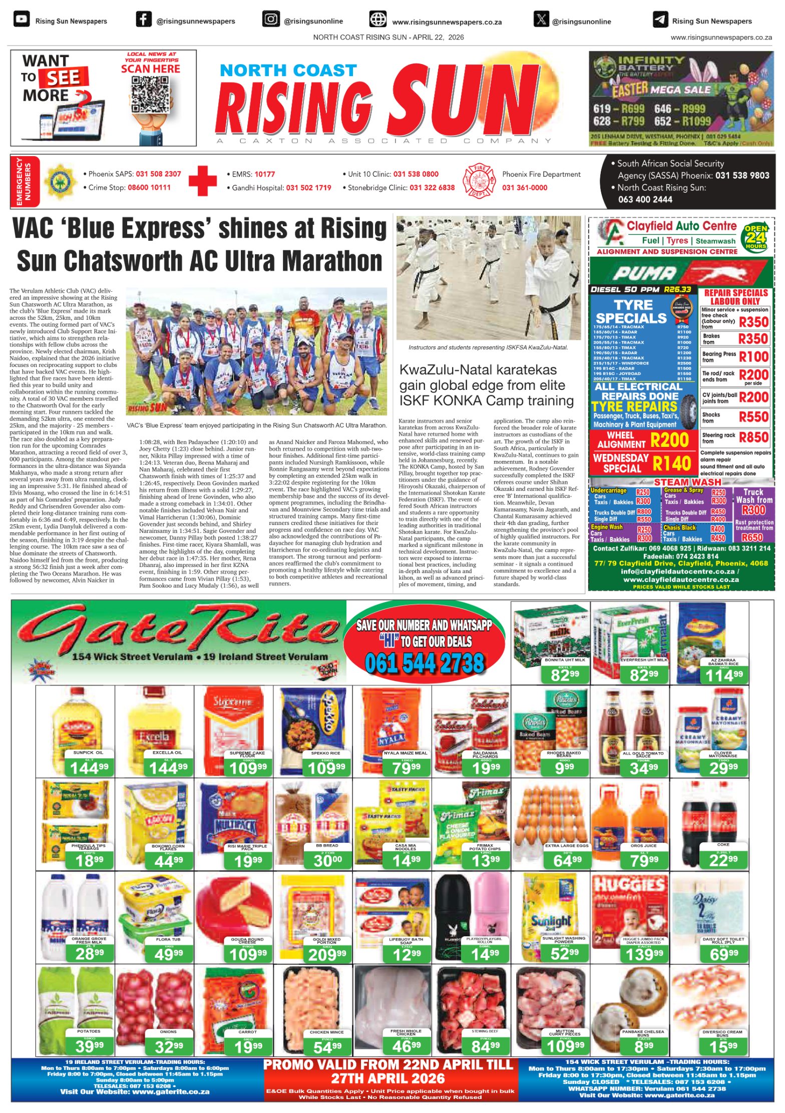 North Coast Rising Sun E-Paper, April 22, 2026 page 21