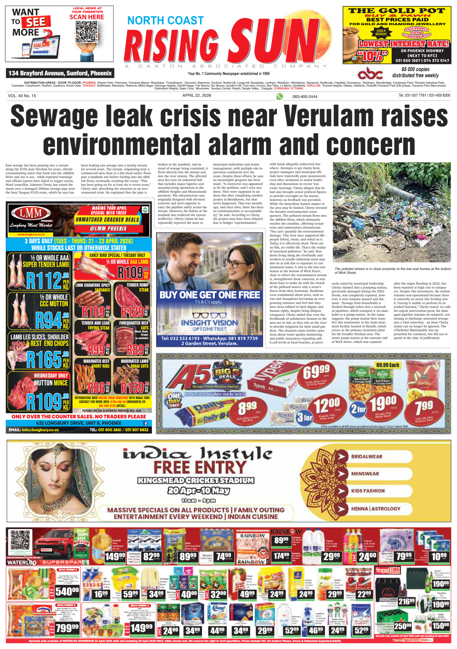 North Coast Rising Sun E-Paper, April 22, 2026 page 5