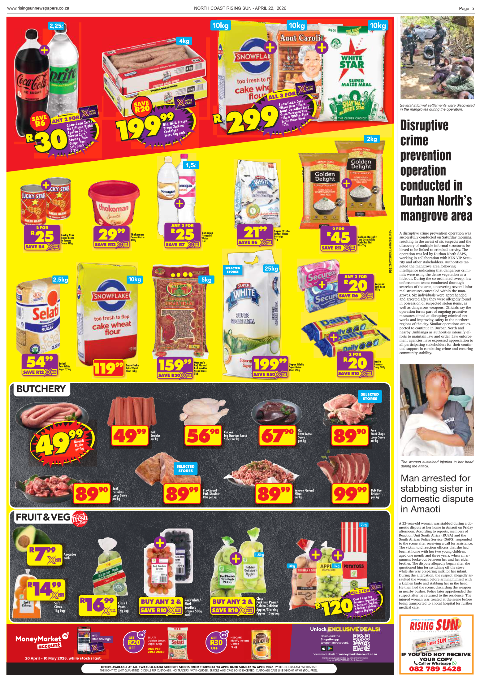 North Coast Rising Sun E-Paper, April 22, 2026 page 9