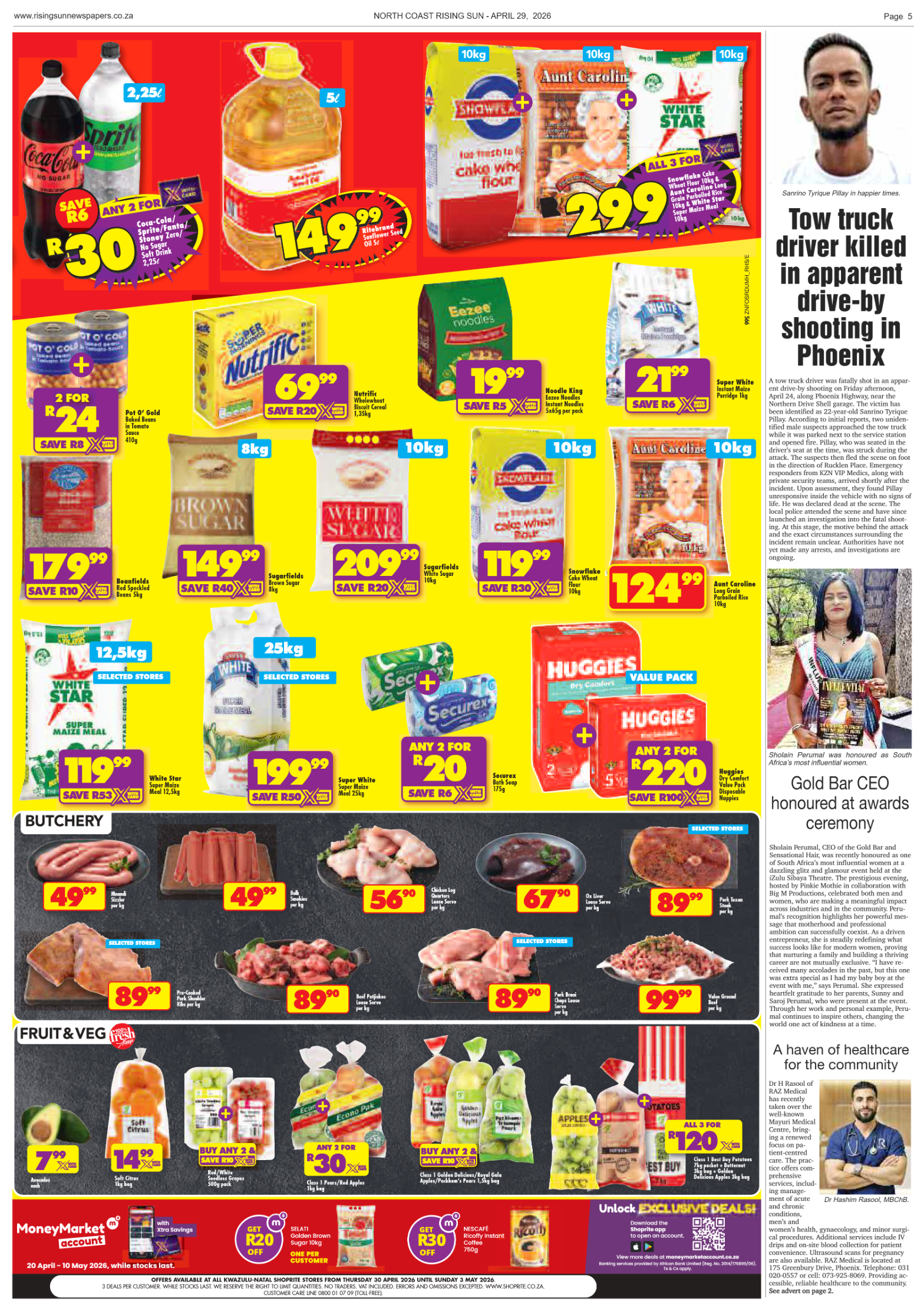 North Coast Rising Sun E-Paper, April 29, 2026 page 5