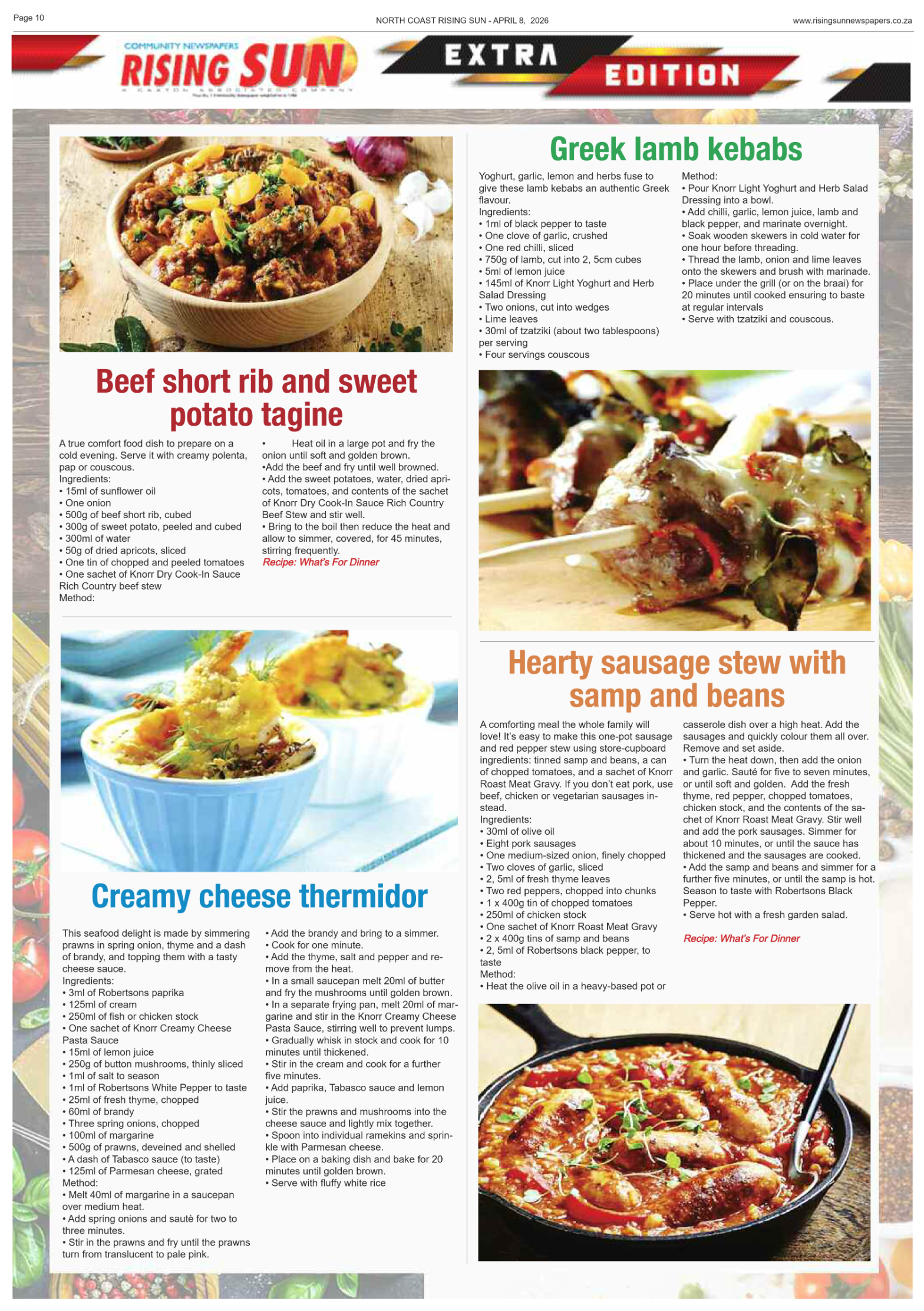 North Coast Rising Sun E-Paper, April 8, 2026 page 10
