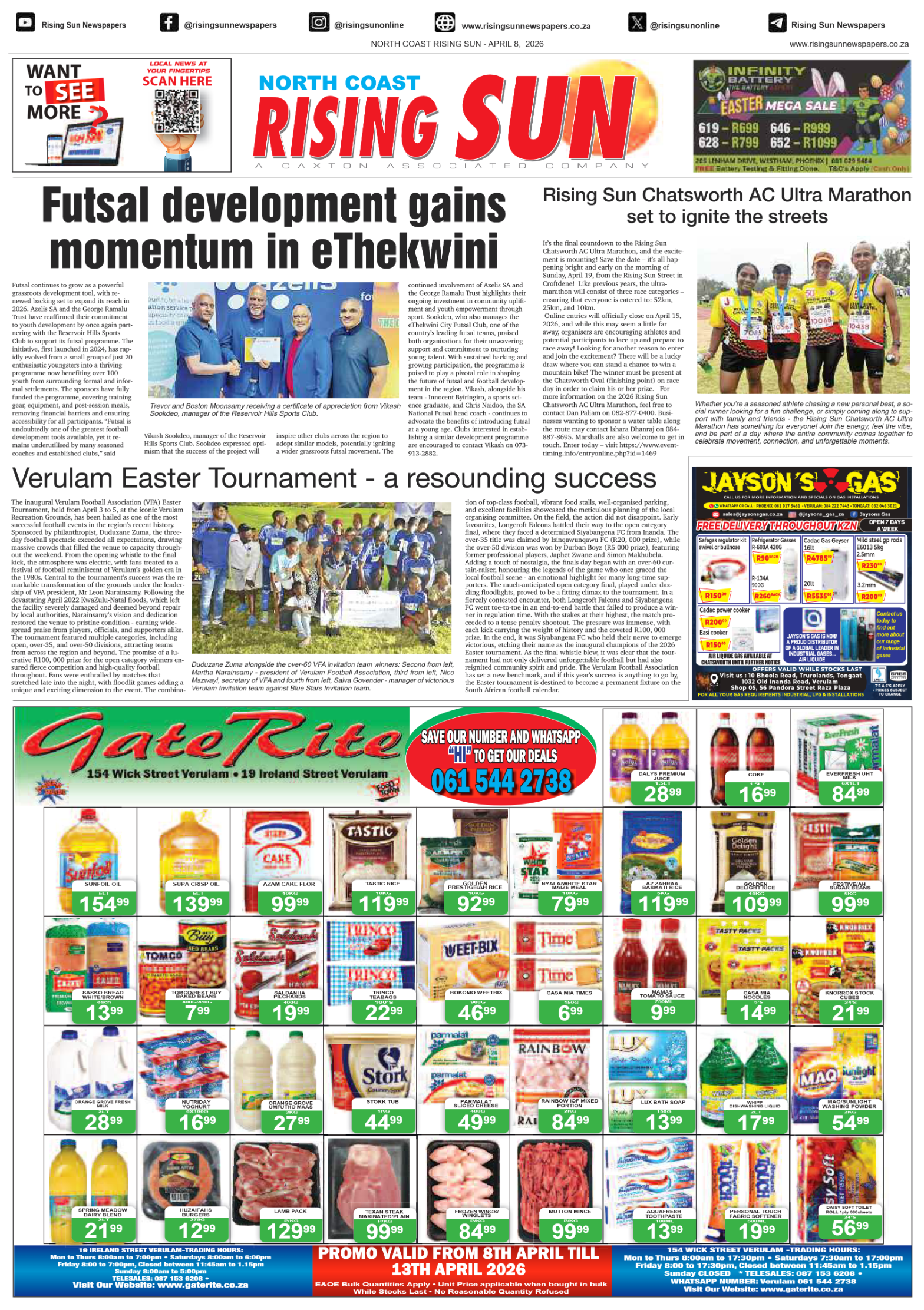 North Coast Rising Sun E-Paper, April 8, 2026 page 12