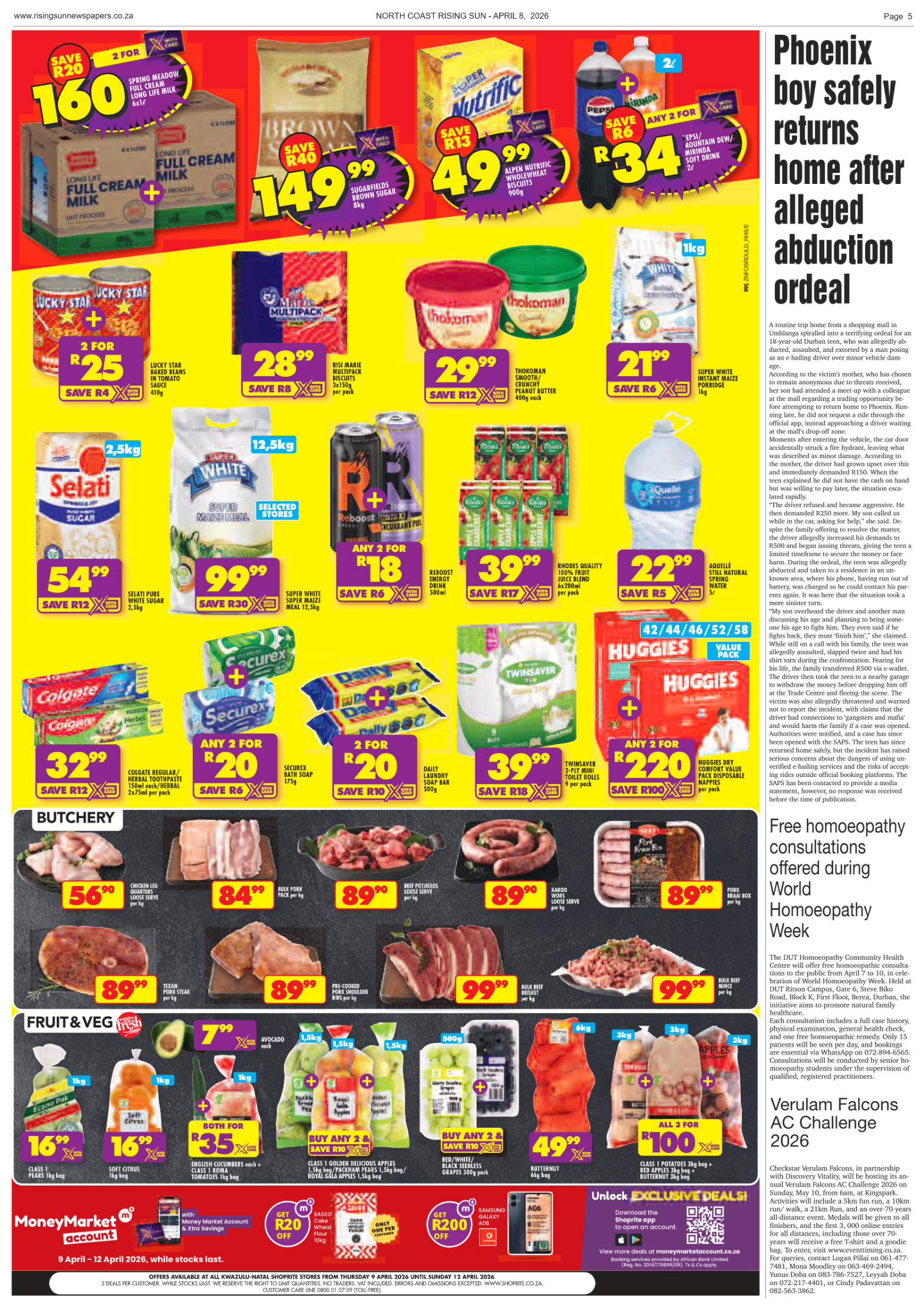 North Coast Rising Sun E-Paper, April 8, 2026 page 5
