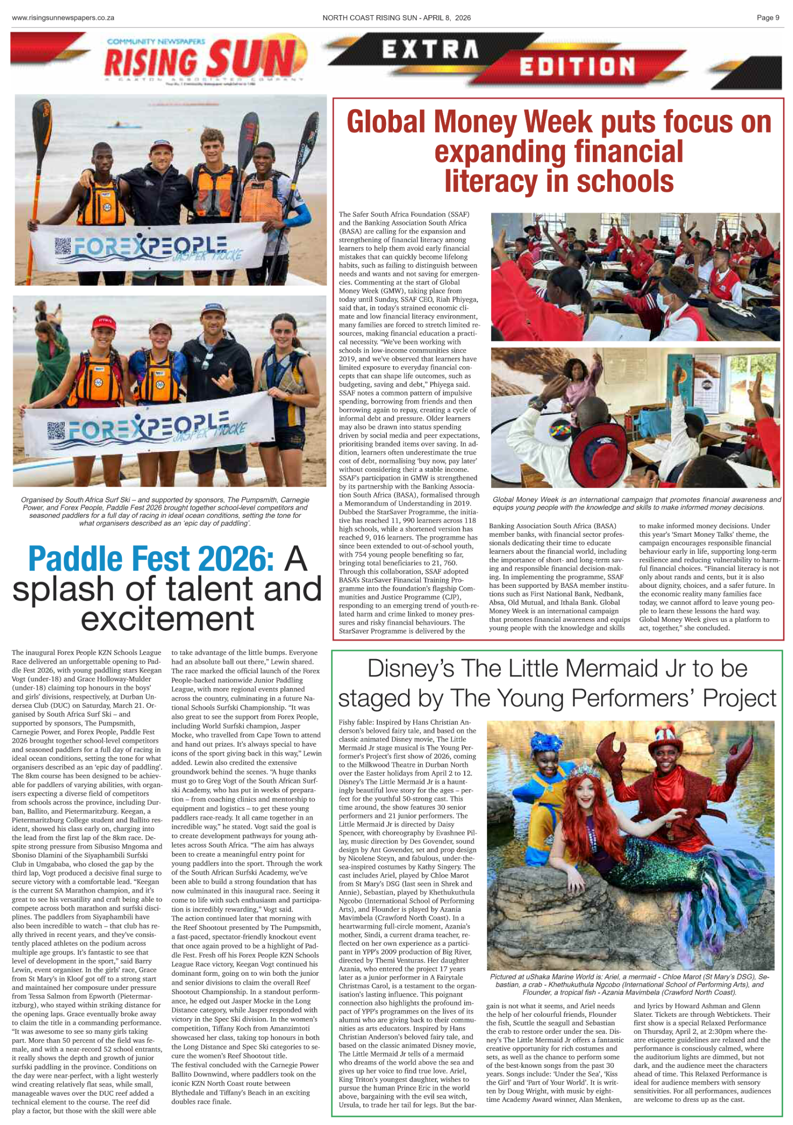 North Coast Rising Sun E-Paper, April 8, 2026 page 9