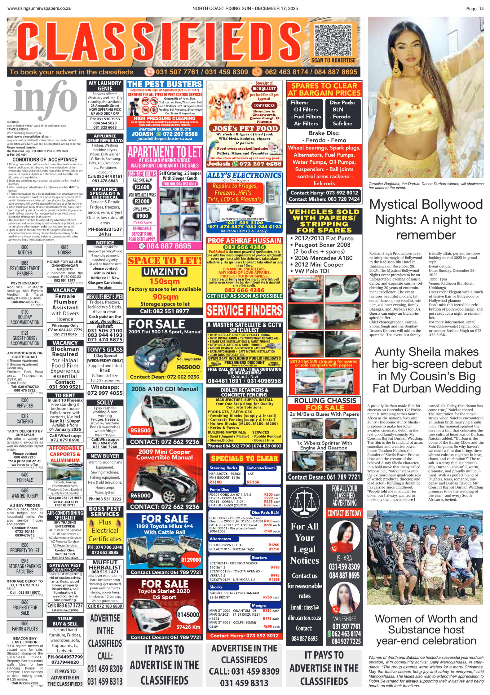 North Coast Rising Sun E-Paper, December 17, 2025 page 16