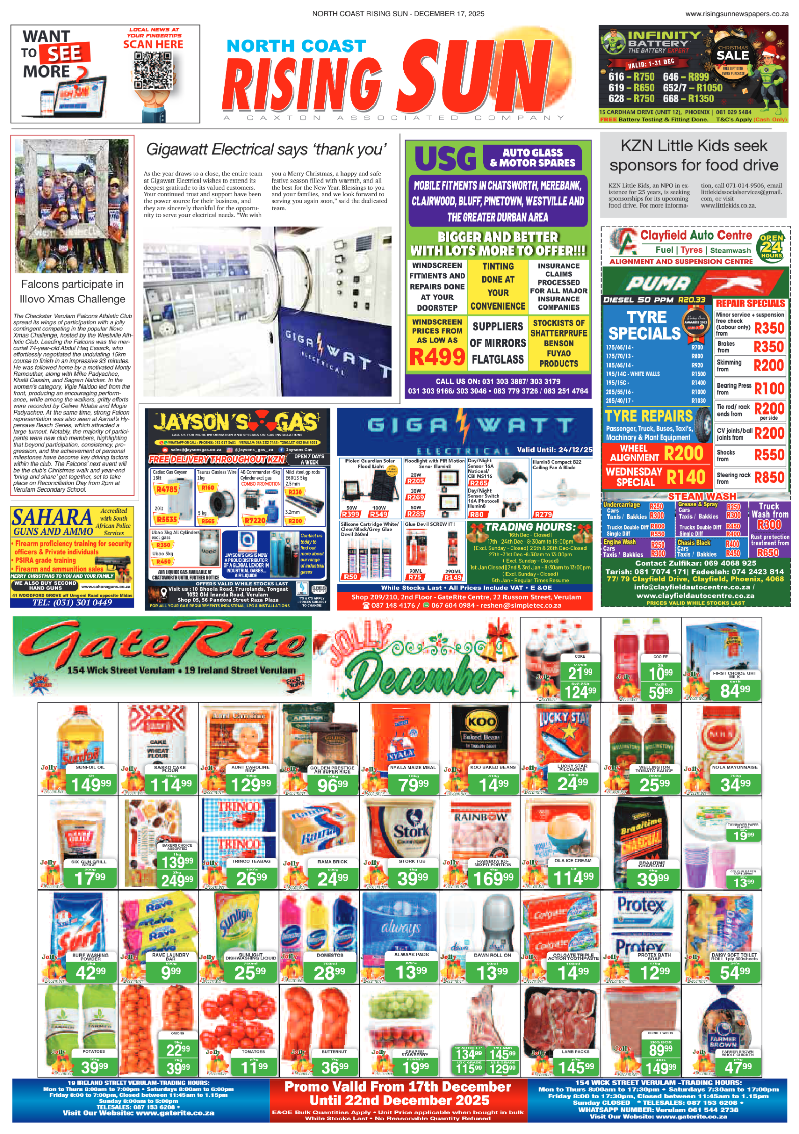 North Coast Rising Sun E-Paper, December 17, 2025 page 17