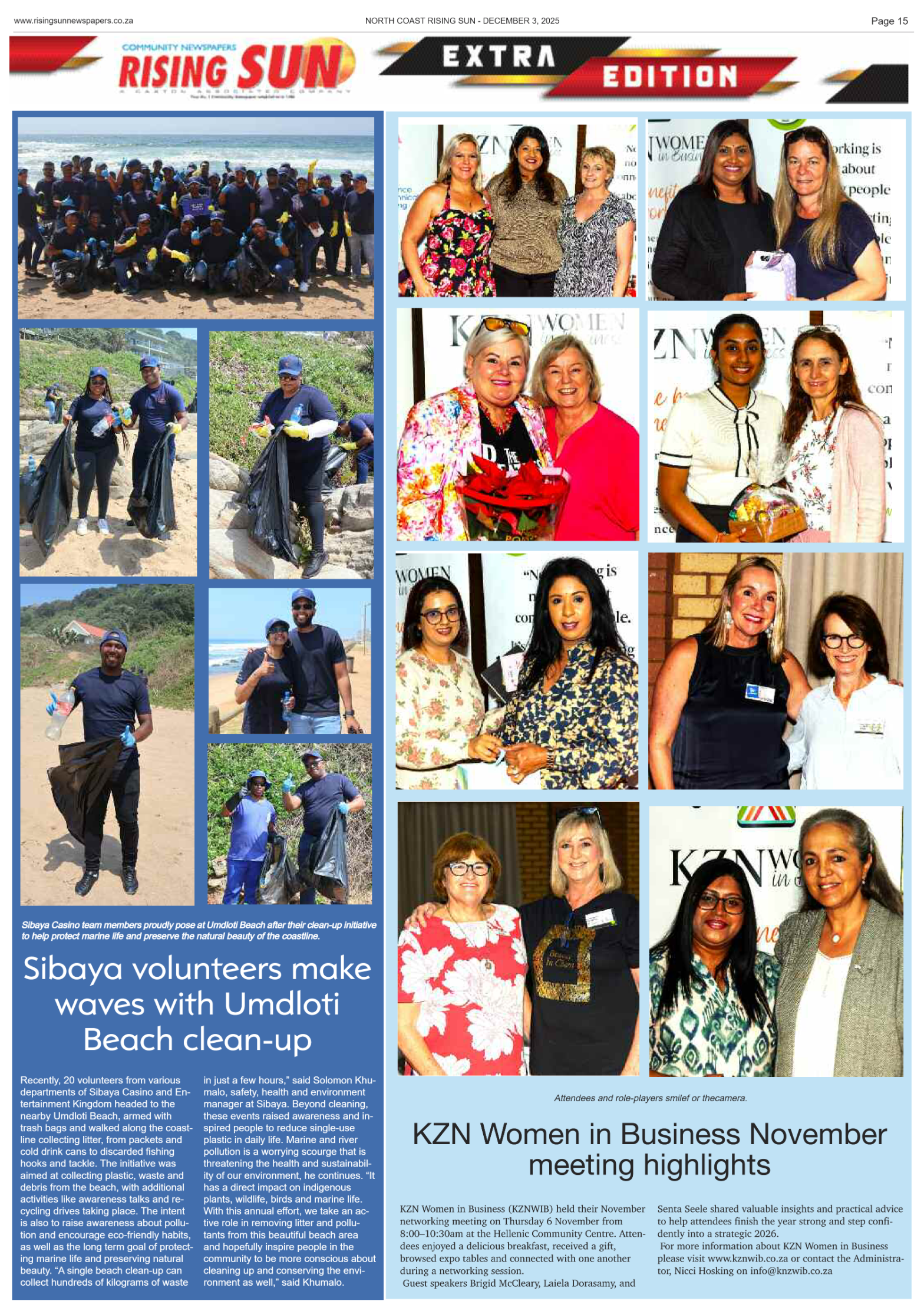 North Coast Rising Sun E-Paper, December 3, 2025 page 17