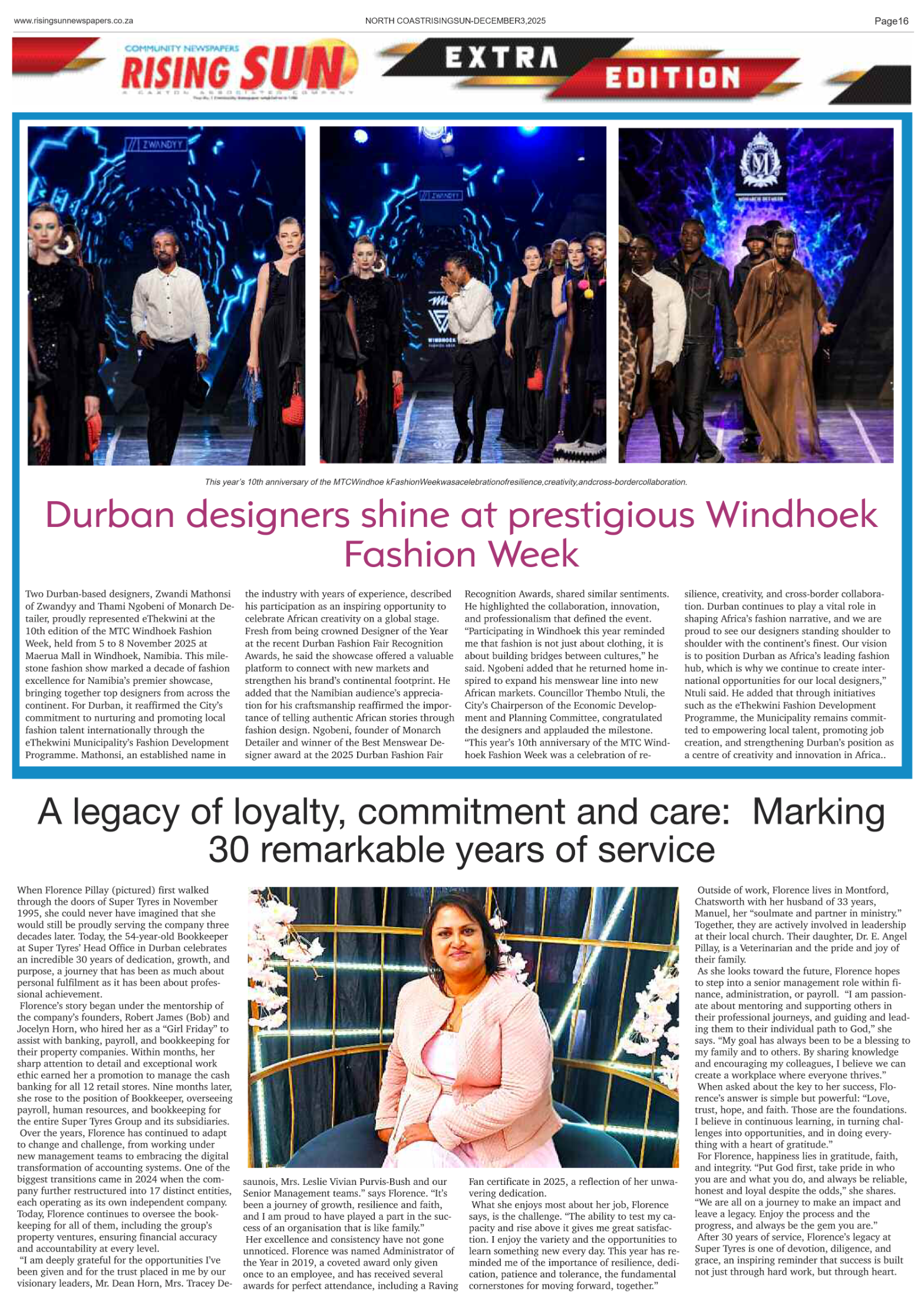 North Coast Rising Sun E-Paper, December 3, 2025 page 18