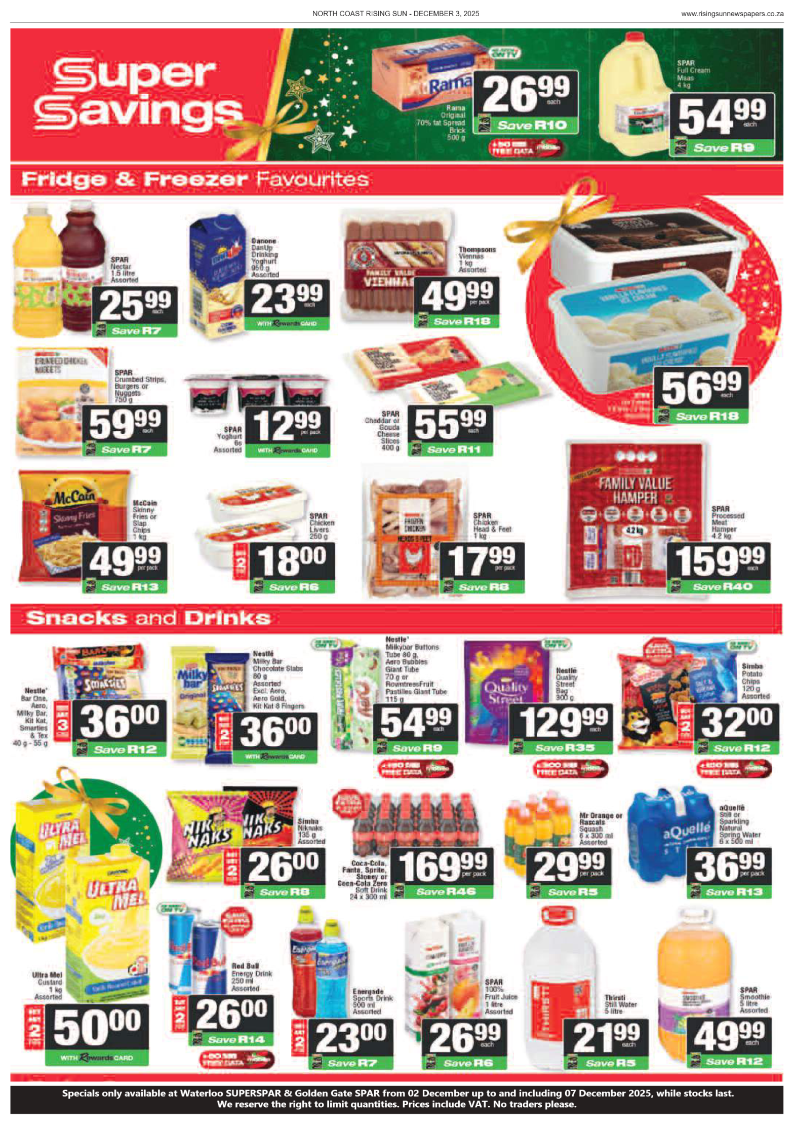 North Coast Rising Sun E-Paper, December 3, 2025 page 2