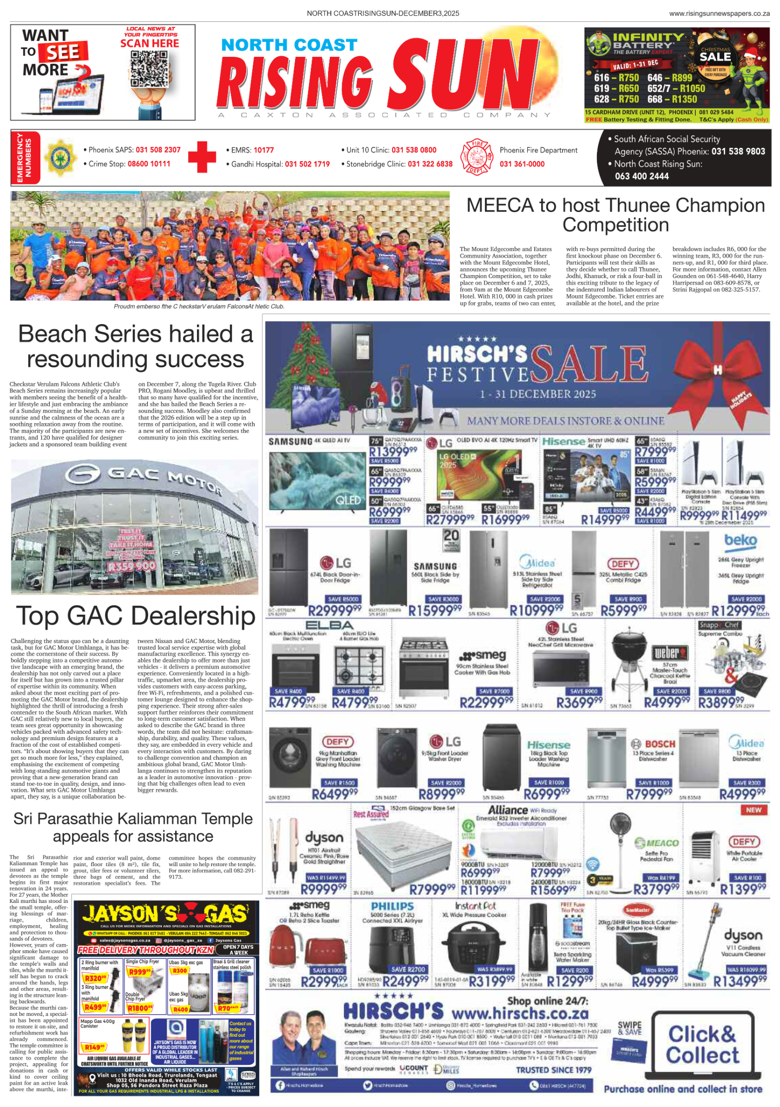 North Coast Rising Sun E-Paper, December 3, 2025 page 23