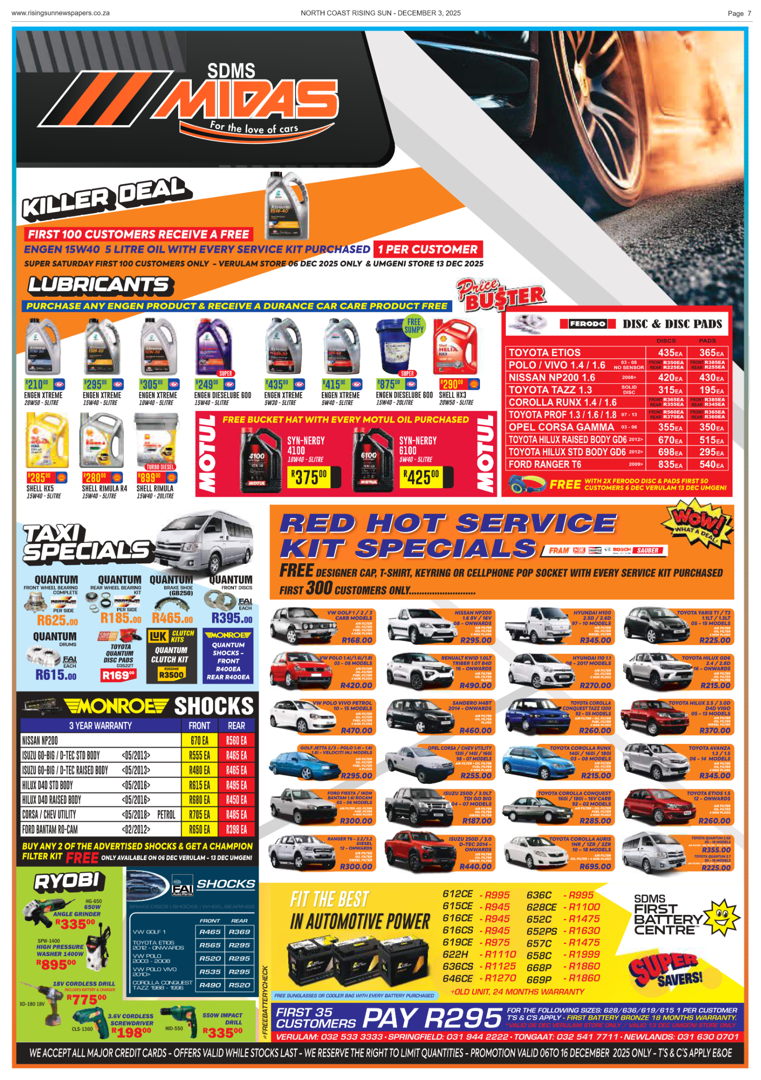 North Coast Rising Sun E-Paper, December 3, 2025 page 9