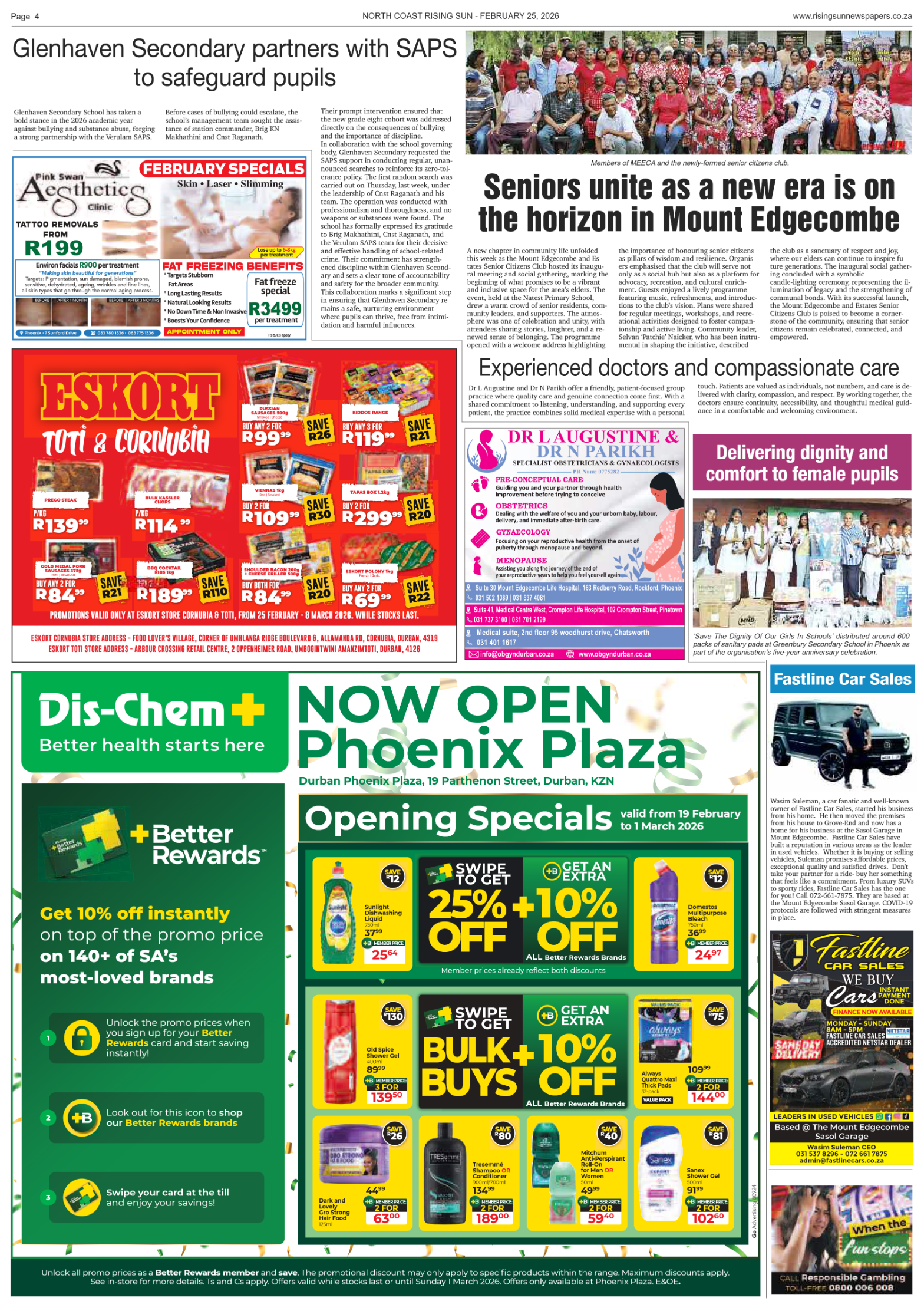 North Coast Rising Sun E-Paper, February 25, 2026 page 10