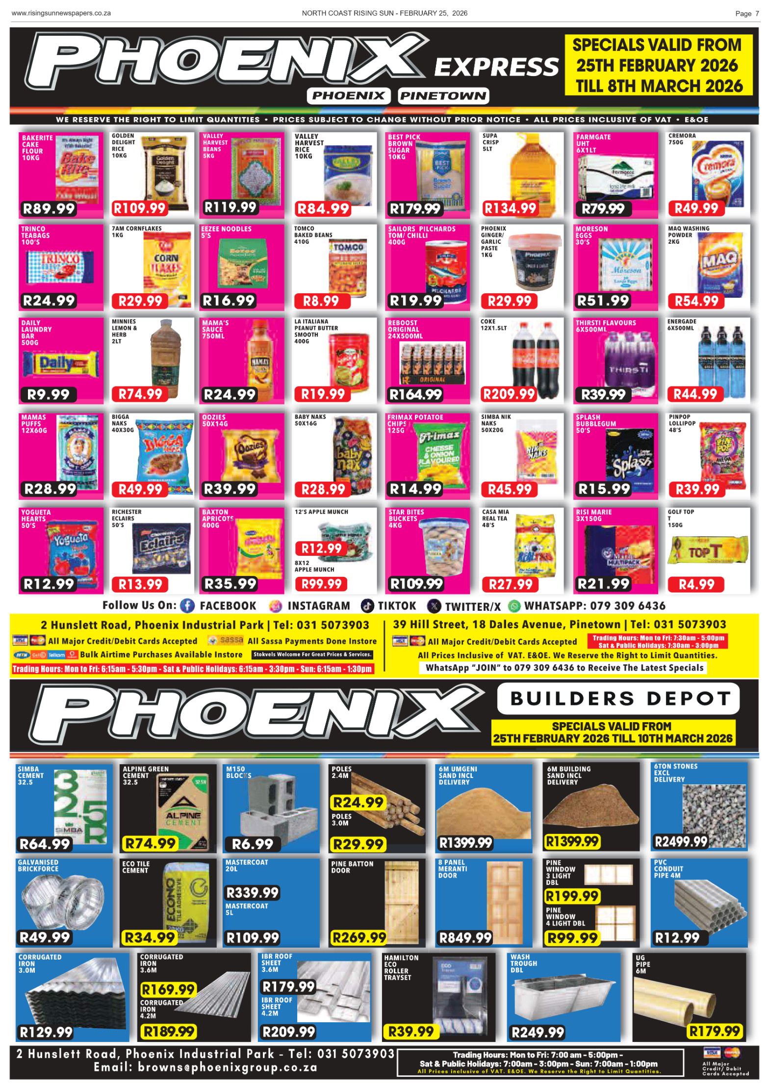 North Coast Rising Sun E-Paper, February 25, 2026 page 13