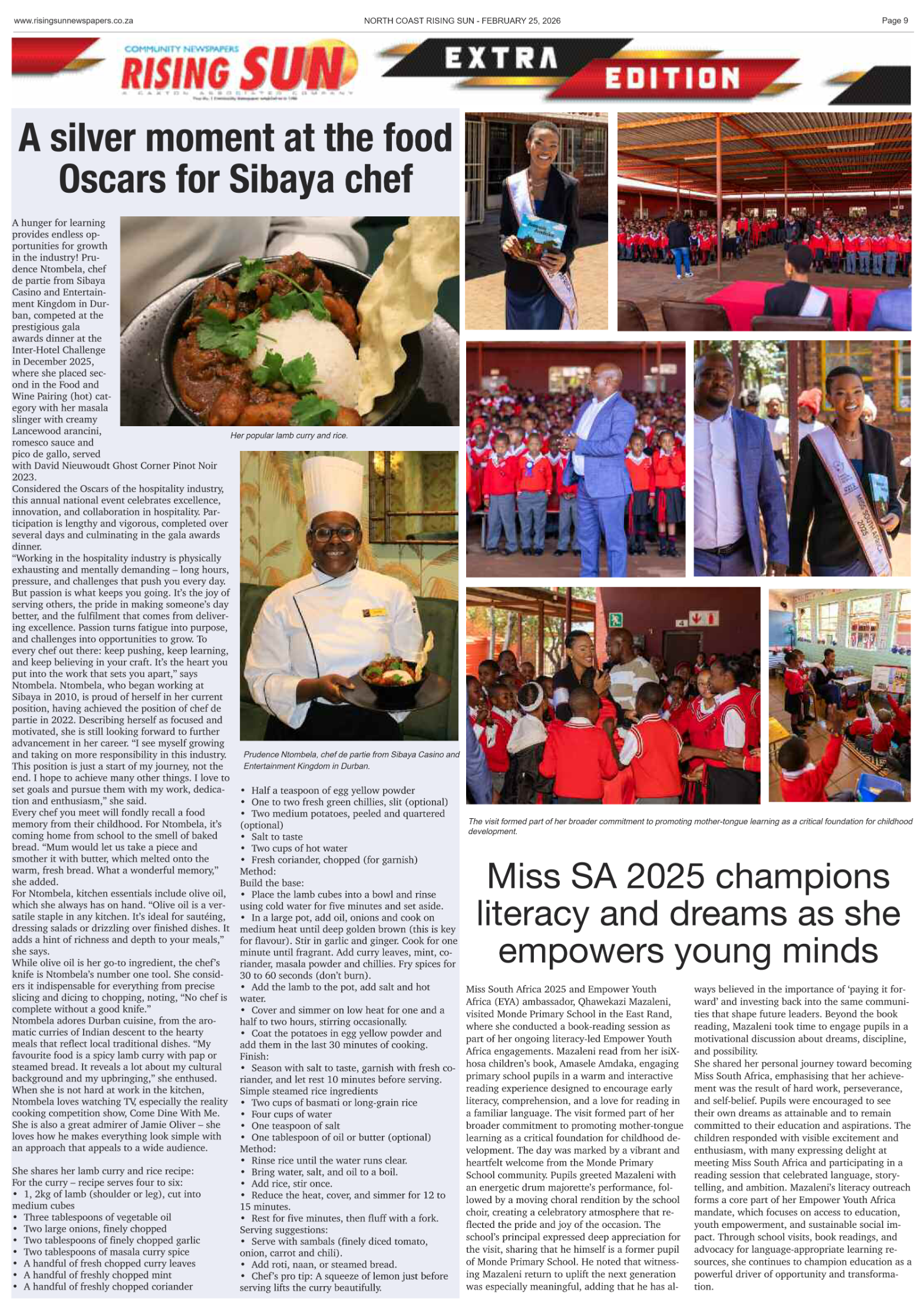 North Coast Rising Sun E-Paper, February 25, 2026 page 15