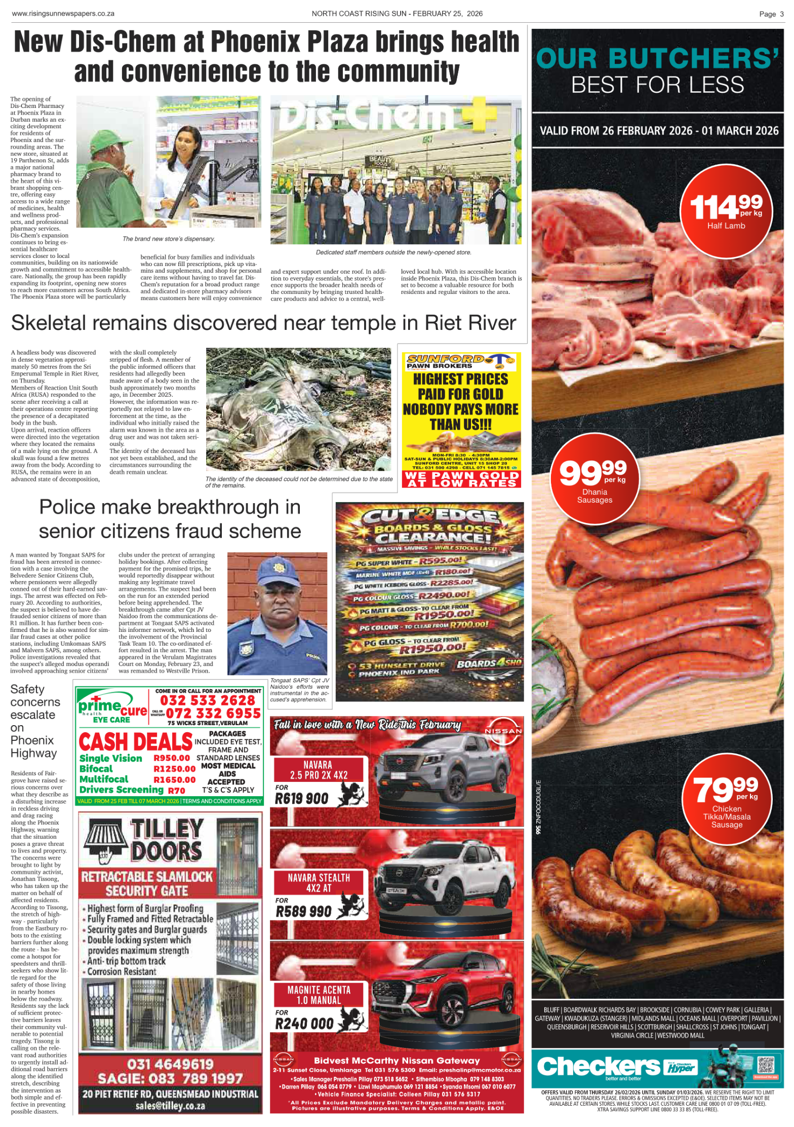 North Coast Rising Sun E-Paper, February 25, 2026 page 9