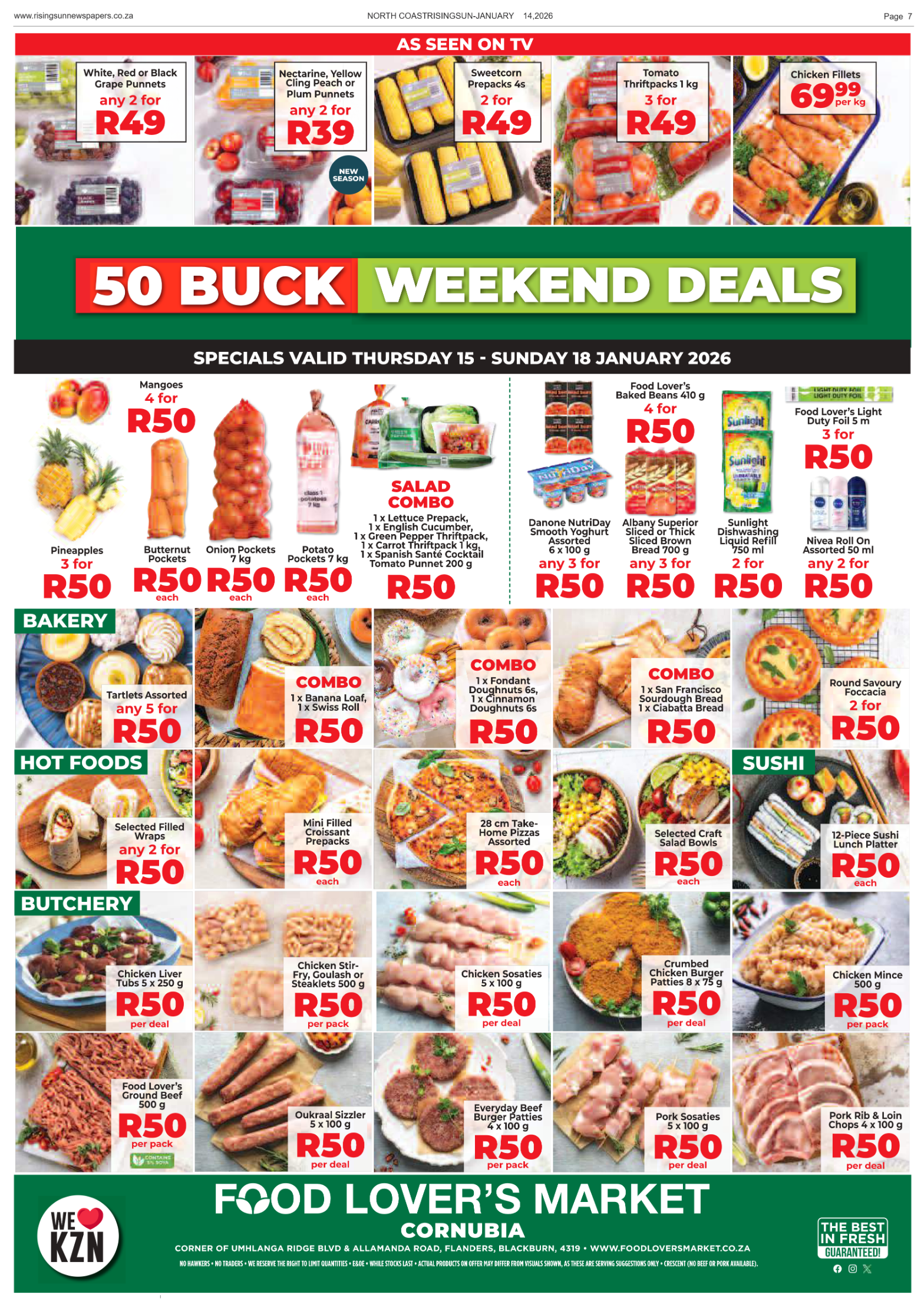 North Coast Rising Sun E-Paper, January 14, 2026 page 9