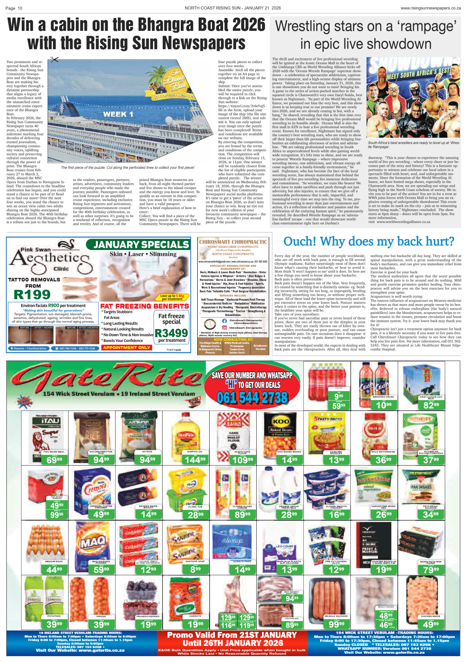 North Coast Rising Sun E-Paper, January 21, 2026 page 16