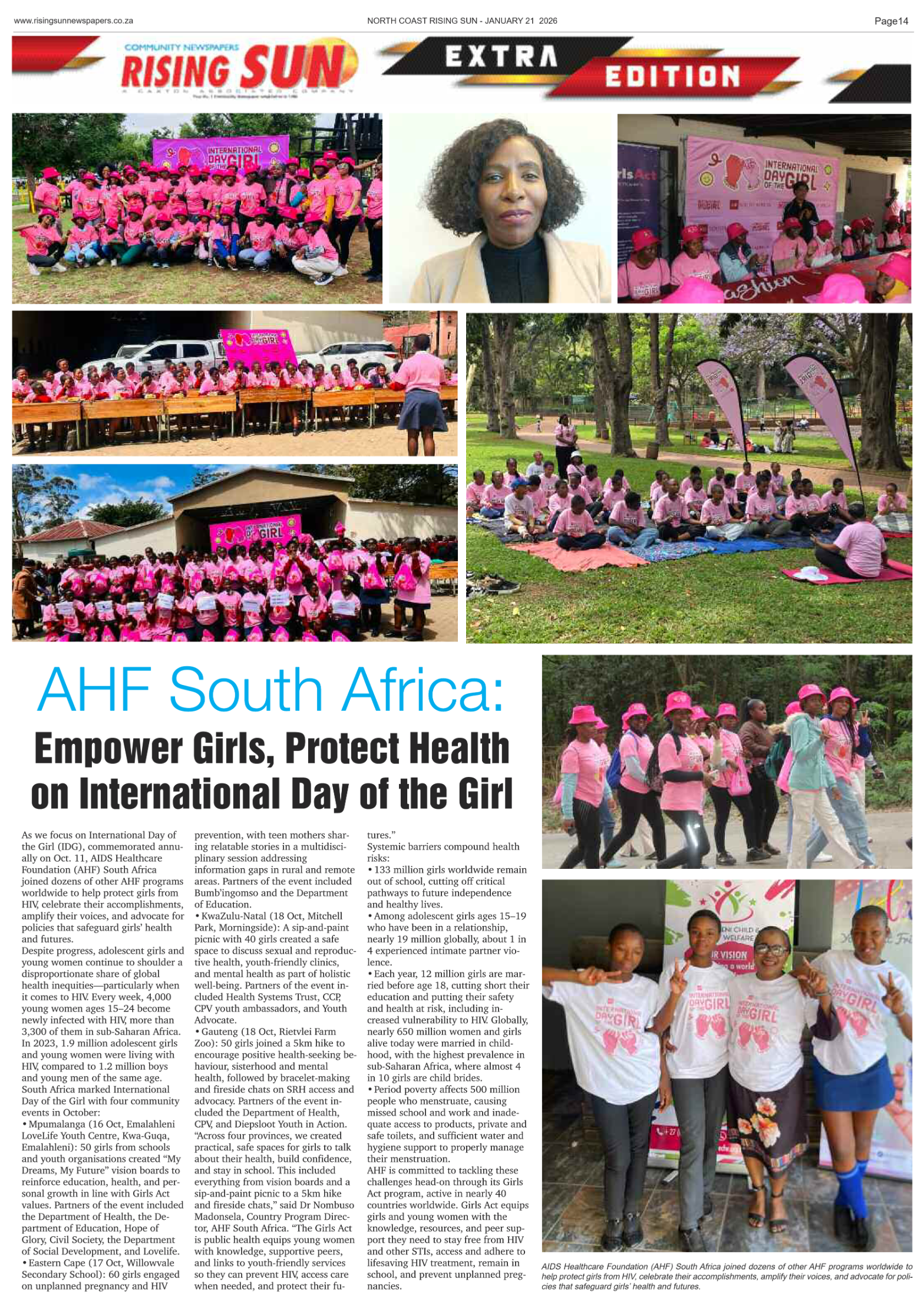 North Coast Rising Sun E-Paper, January 21, 2026 page 20