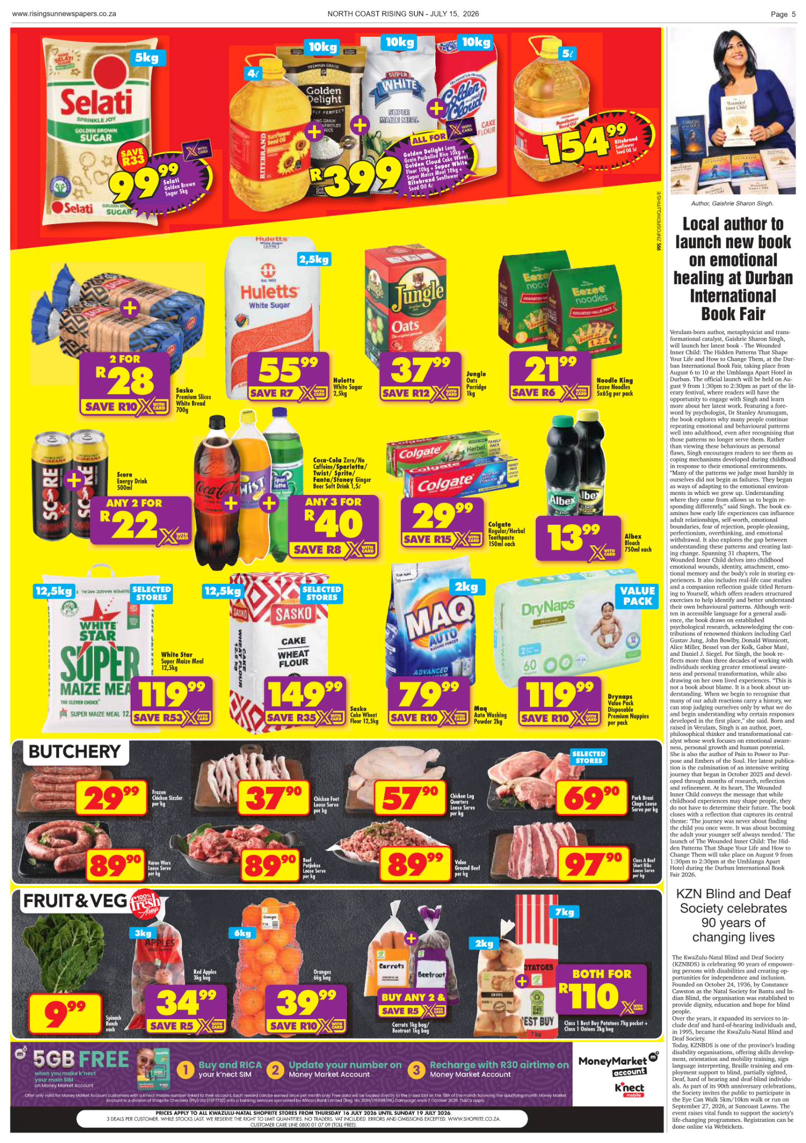 North Coast Rising Sun E-Paper, July 15, 2026 page 5