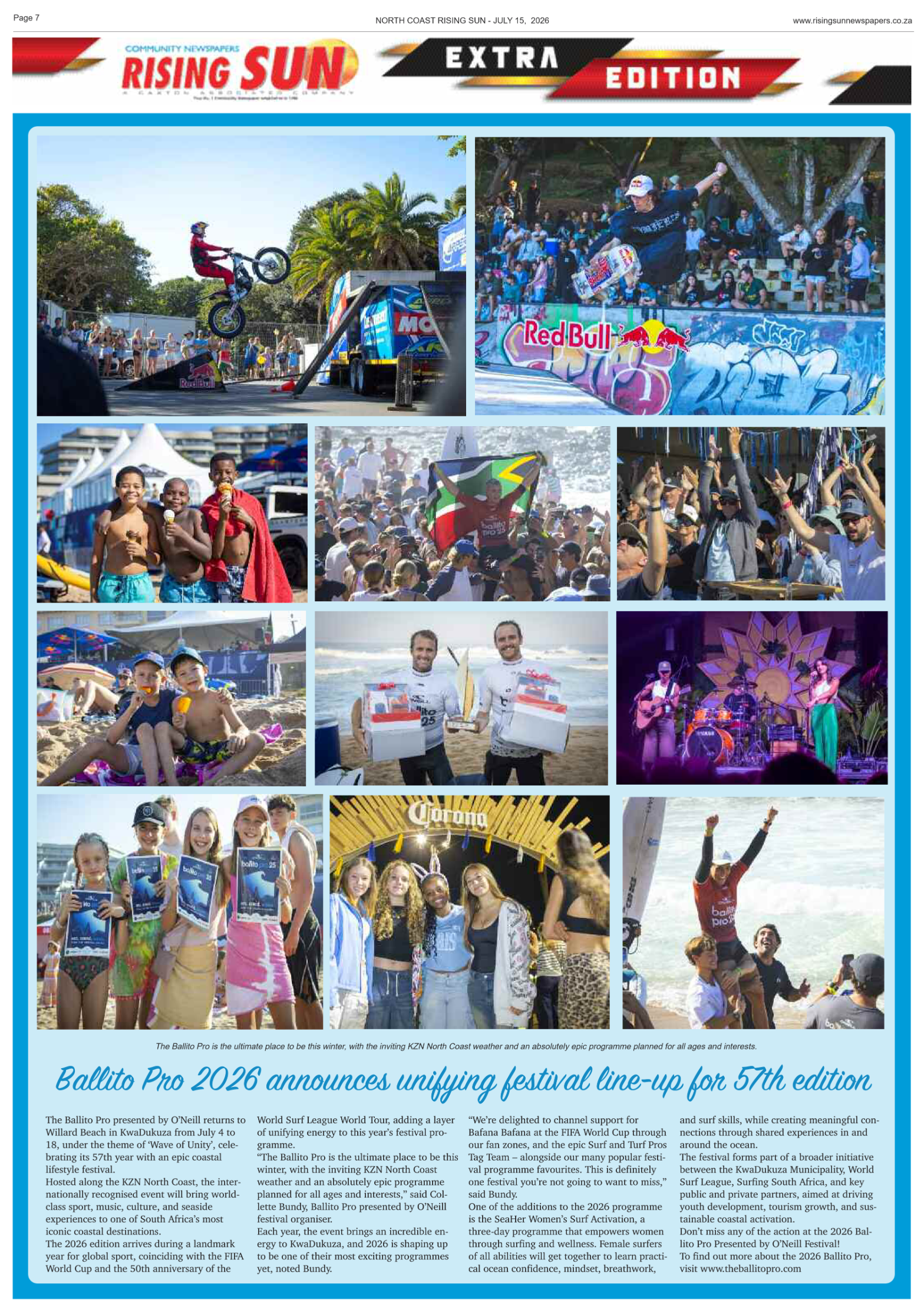 North Coast Rising Sun E-Paper, July 15, 2026 page 7