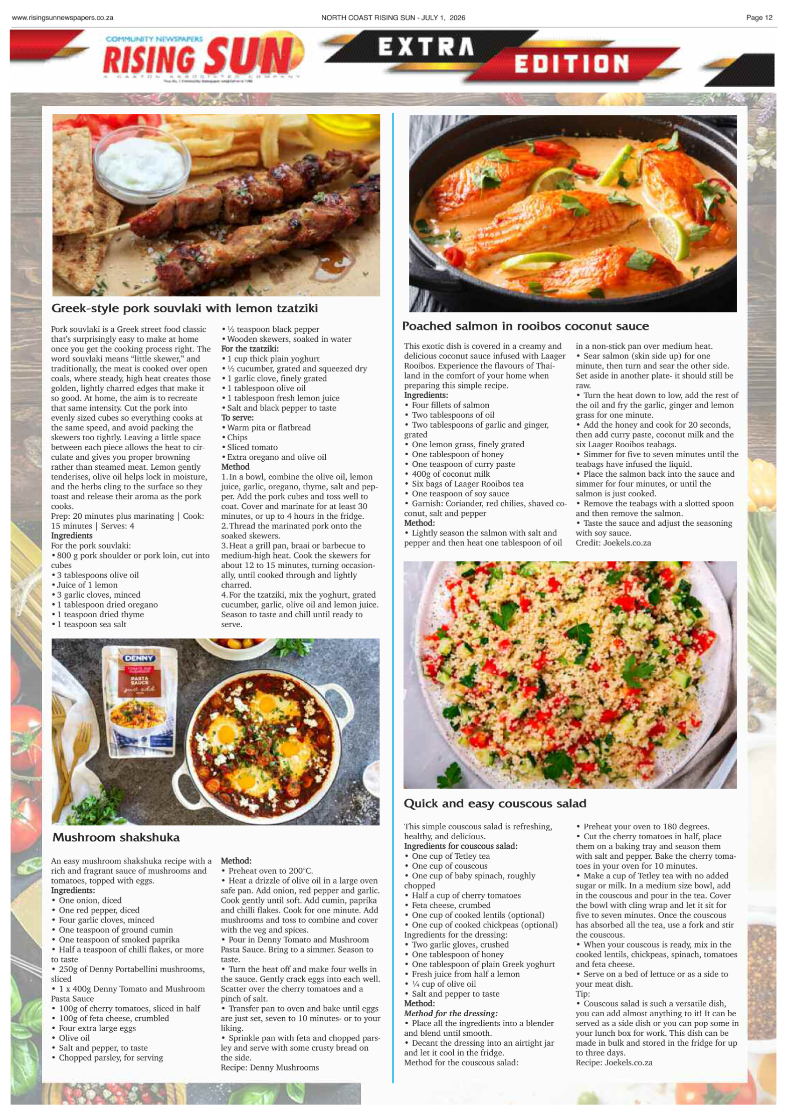 North Coast Rising Sun E-Paper, July 1, 2026 page 12