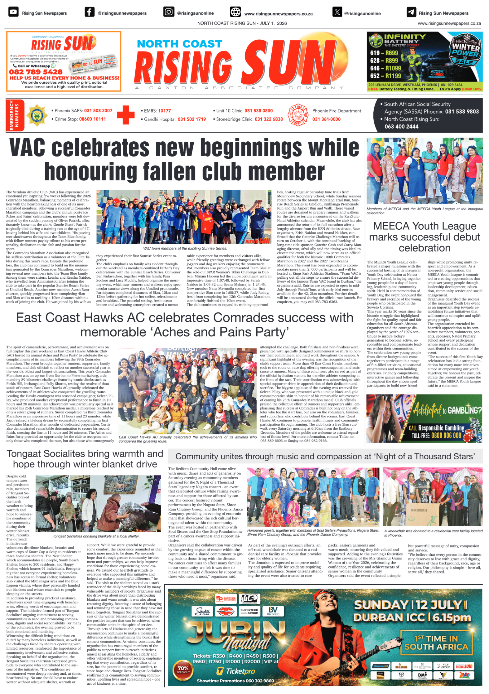 North Coast Rising Sun E-Paper, July 1, 2026 page 14