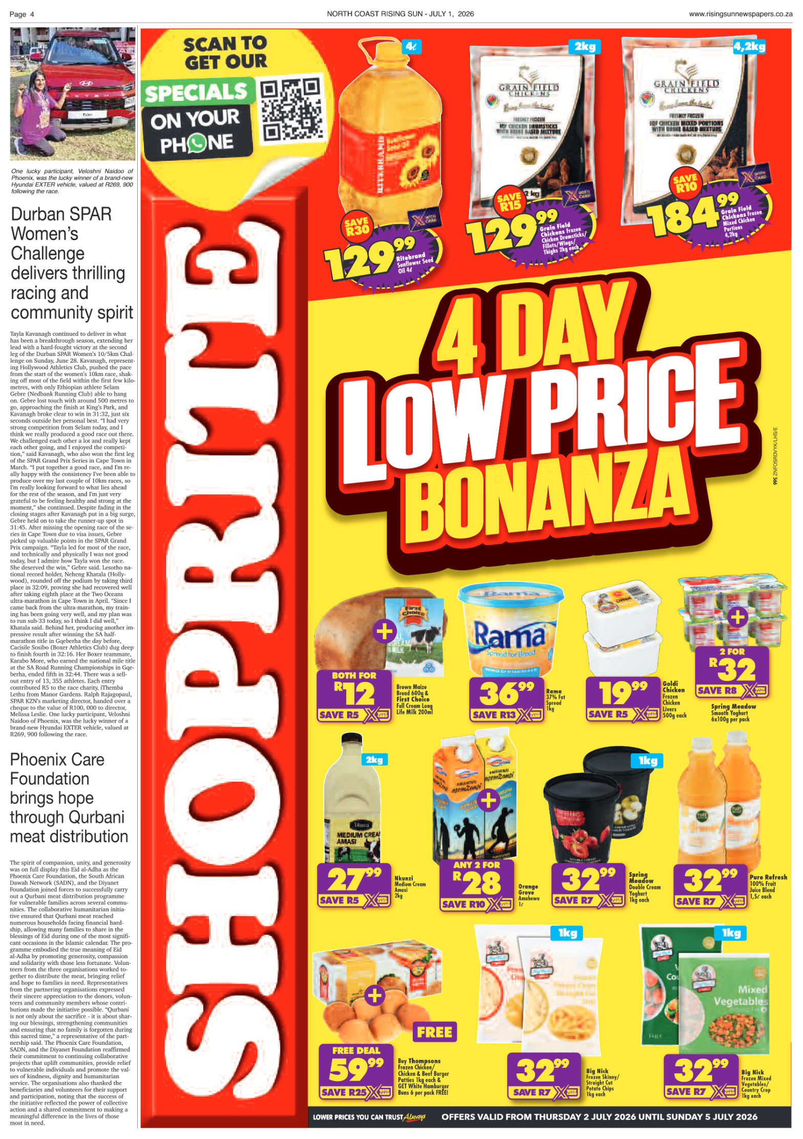 North Coast Rising Sun E-Paper, July 1, 2026 page 4
