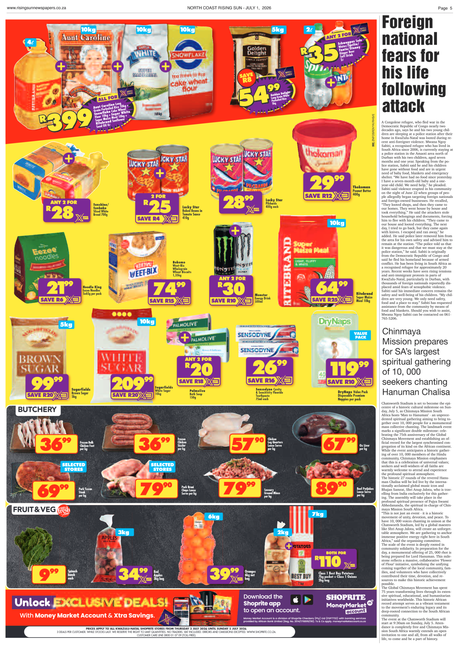 North Coast Rising Sun E-Paper, July 1, 2026 page 5