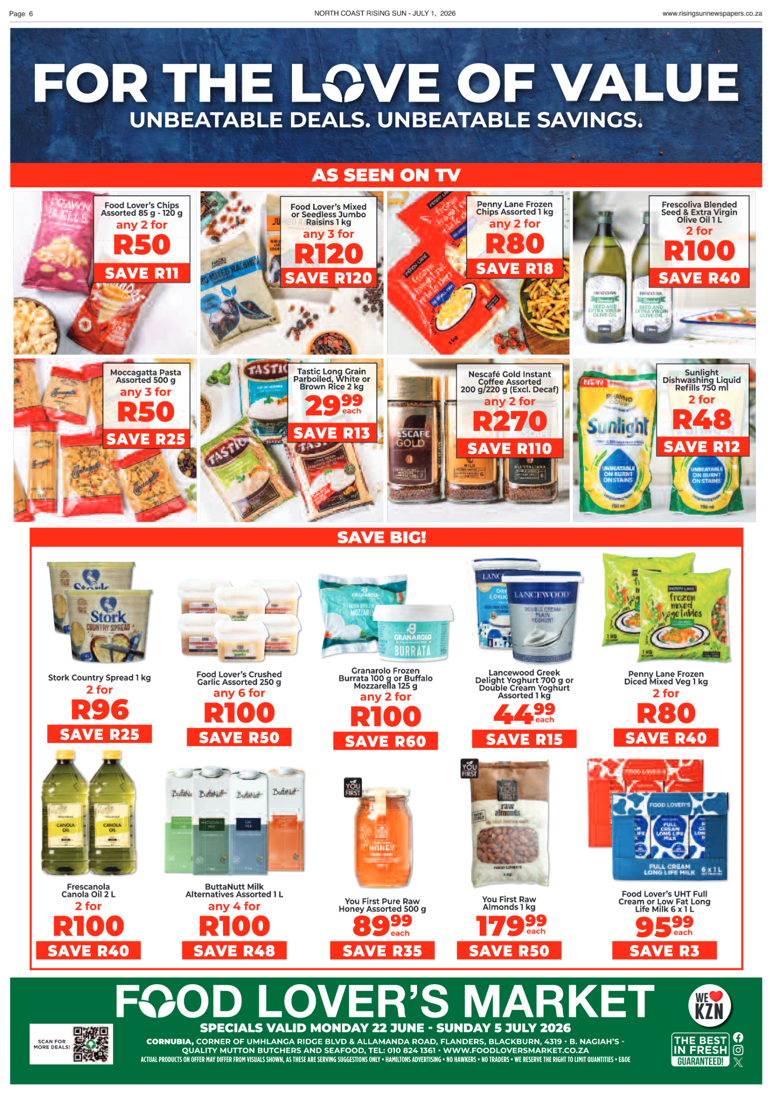 North Coast Rising Sun E-Paper, July 1, 2026 page 6