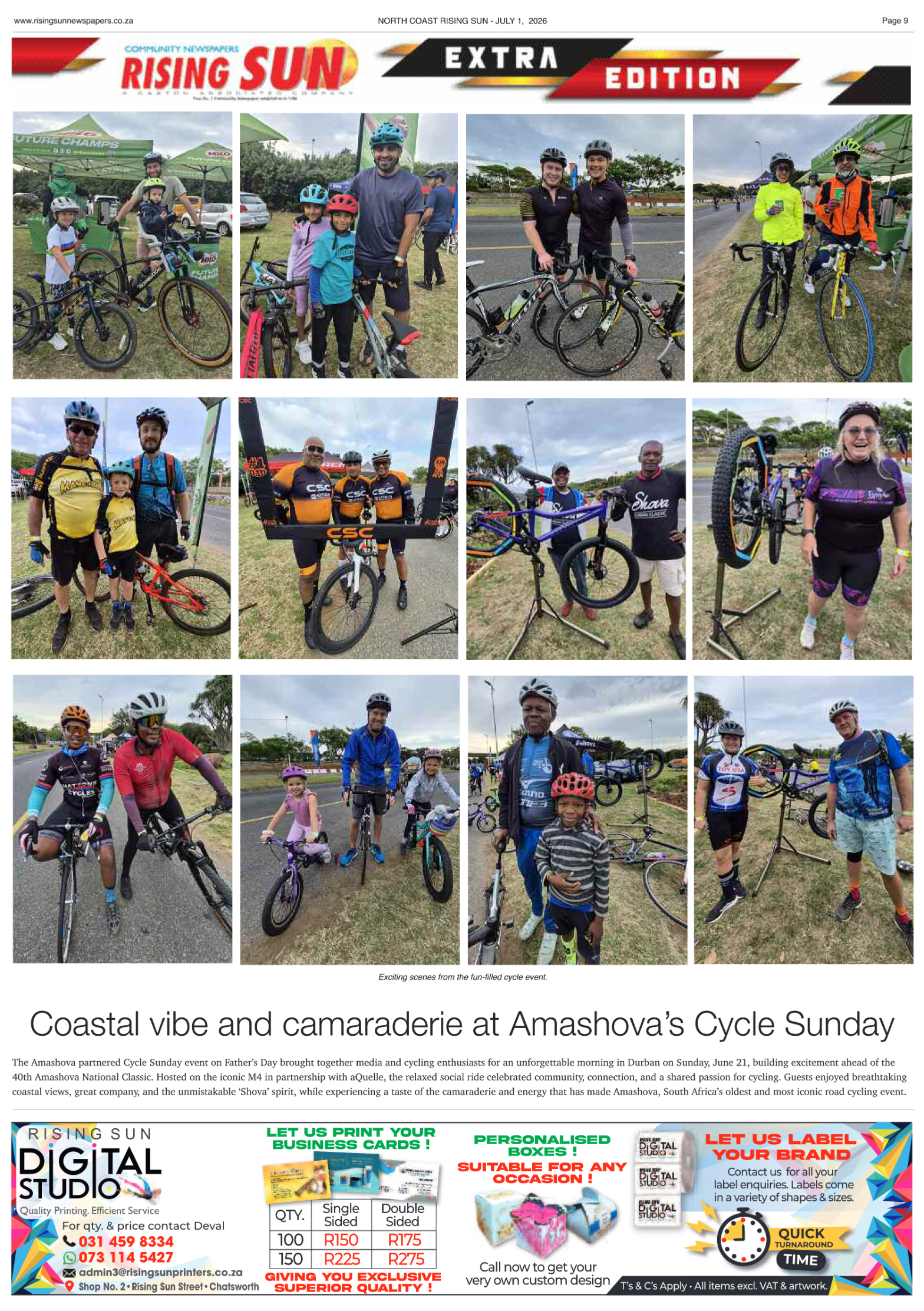 North Coast Rising Sun E-Paper, July 1, 2026 page 9