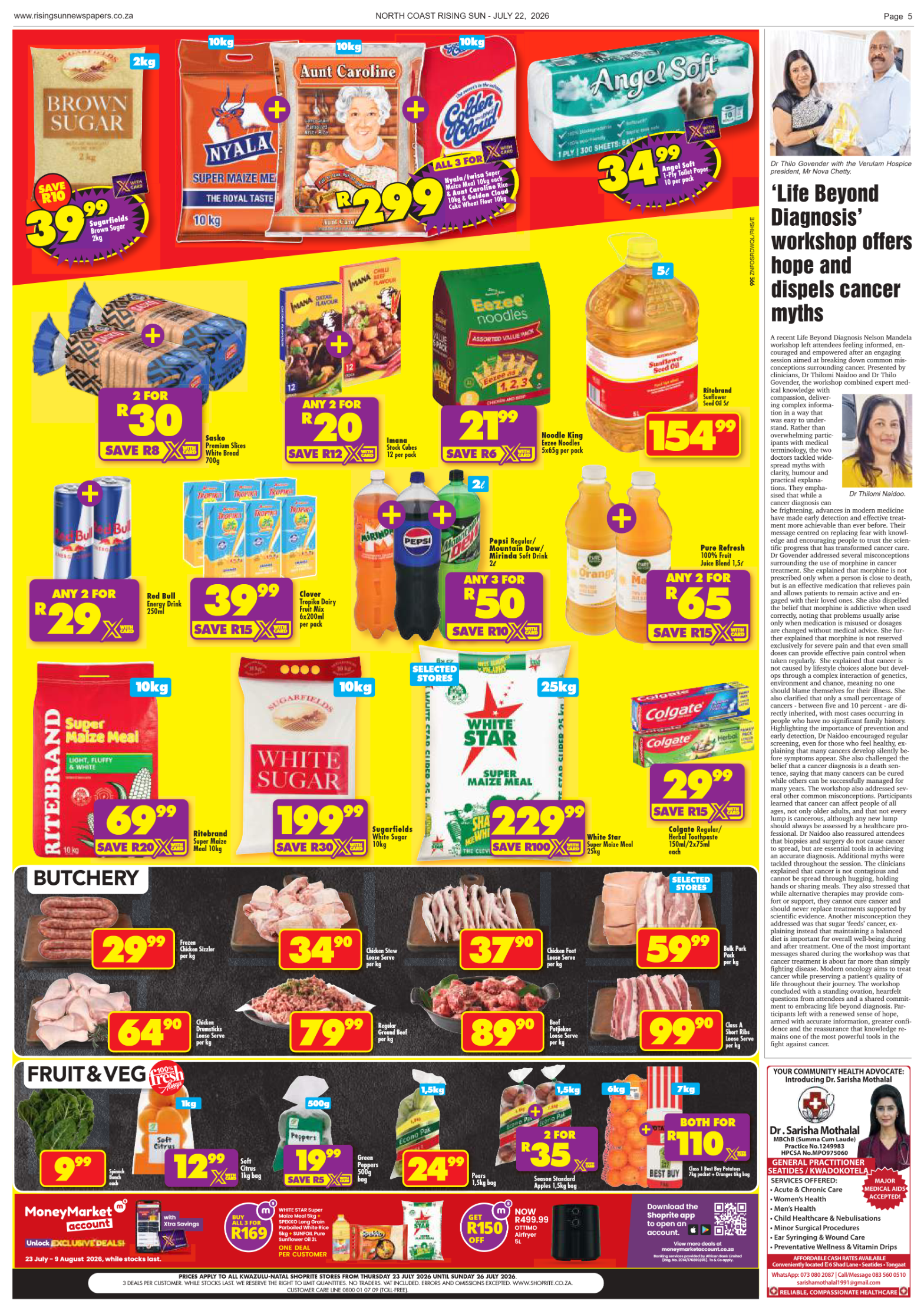 North Coast Rising Sun E-Paper, July 22, 2026 page 9