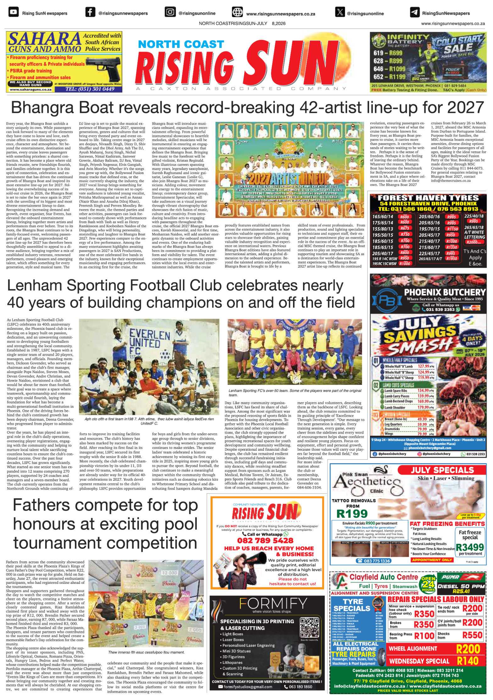 North Coast Rising Sun E-Paper, July 8, 2026 page 14