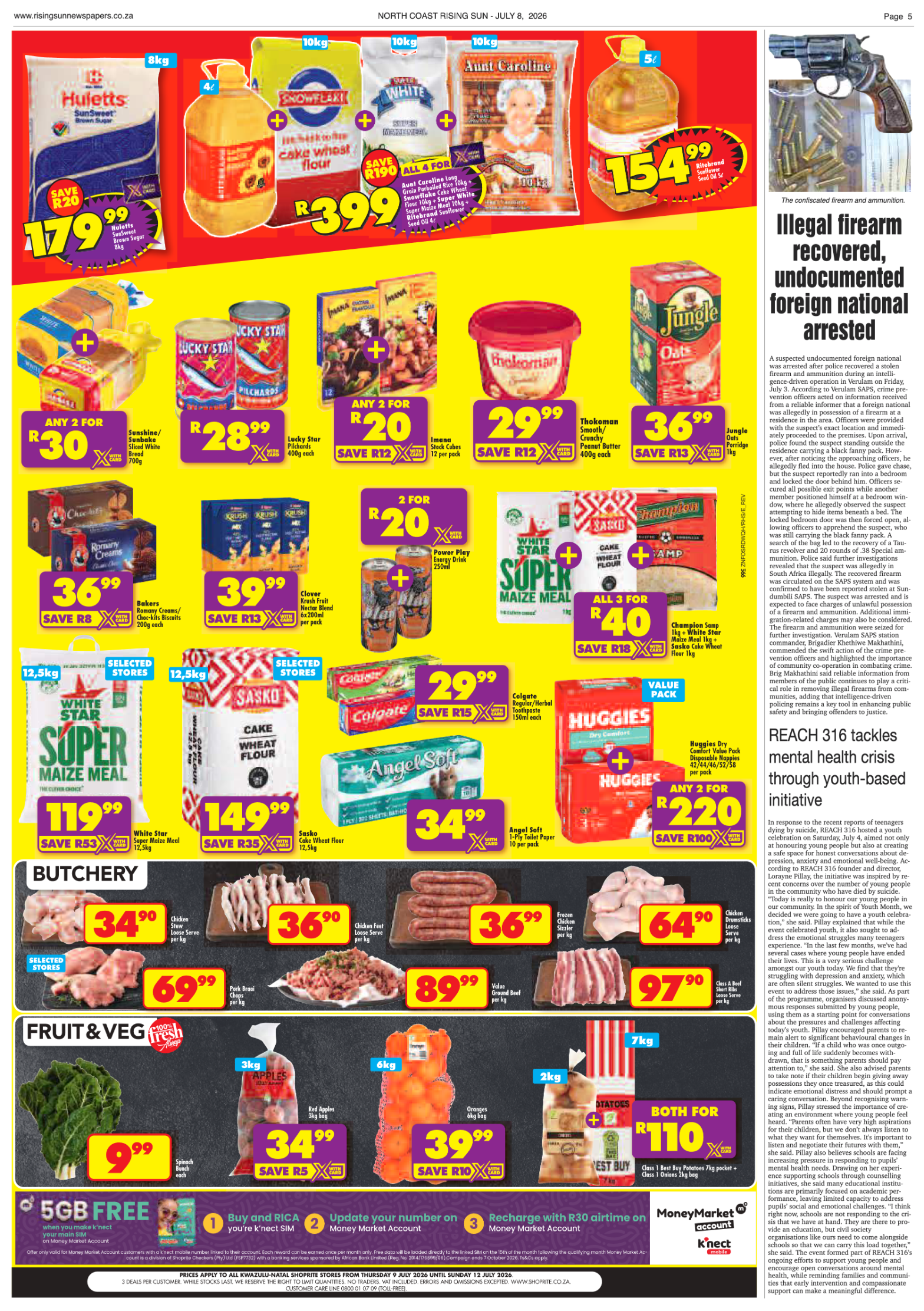 North Coast Rising Sun E-Paper, July 8, 2026 page 5
