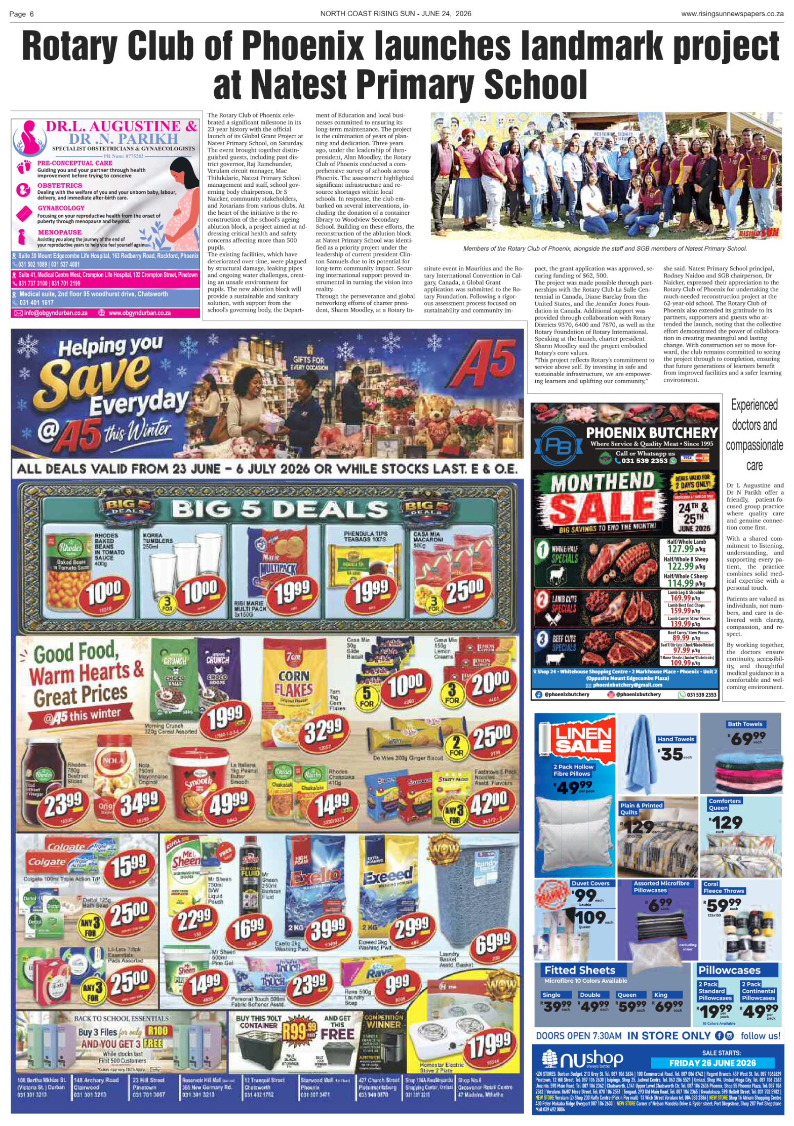 North Coast Rising Sun E-Paper, June 24, 2026 page 10