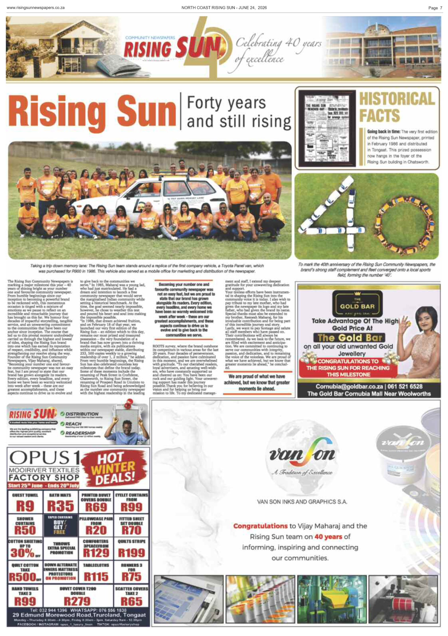North Coast Rising Sun E-Paper, June 24, 2026 page 11