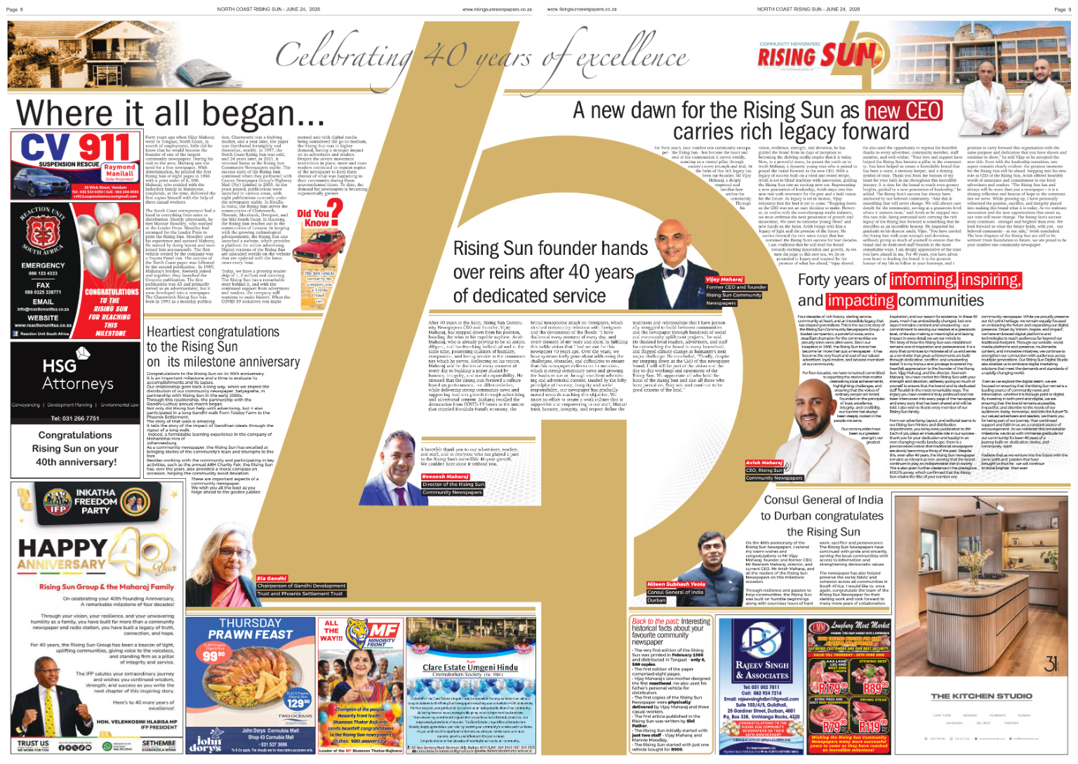 North Coast Rising Sun E-Paper, June 24, 2026 page 12
