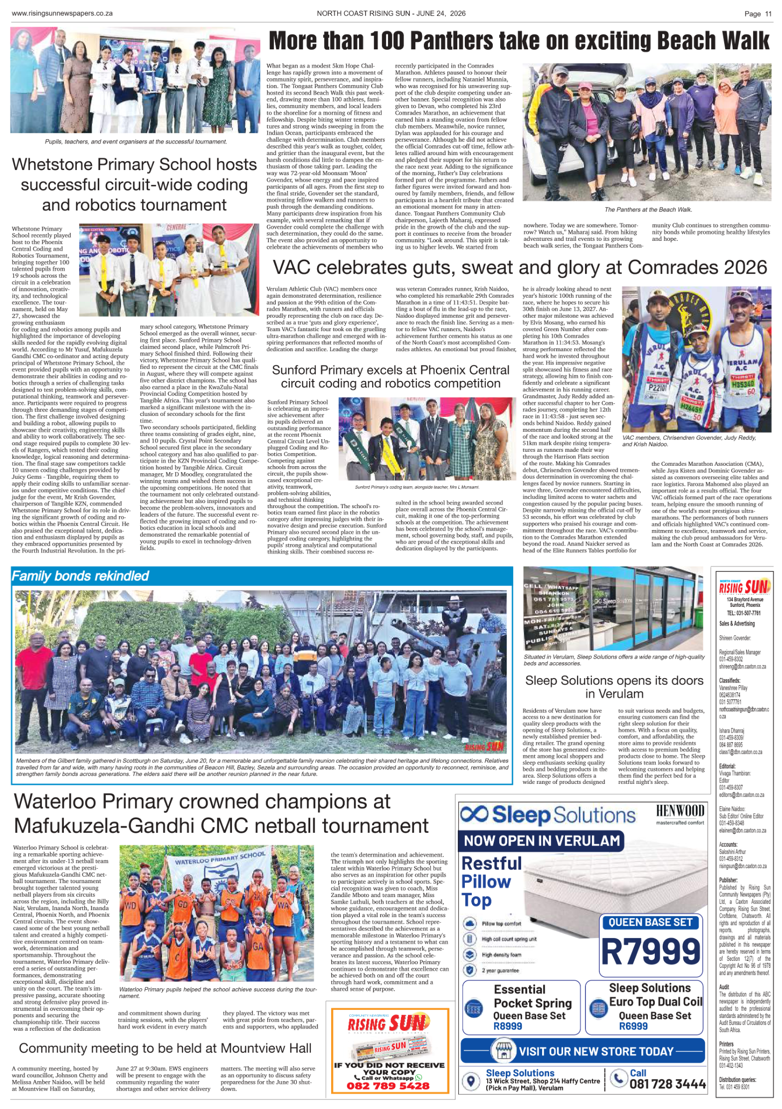 North Coast Rising Sun E-Paper, June 24, 2026 page 14