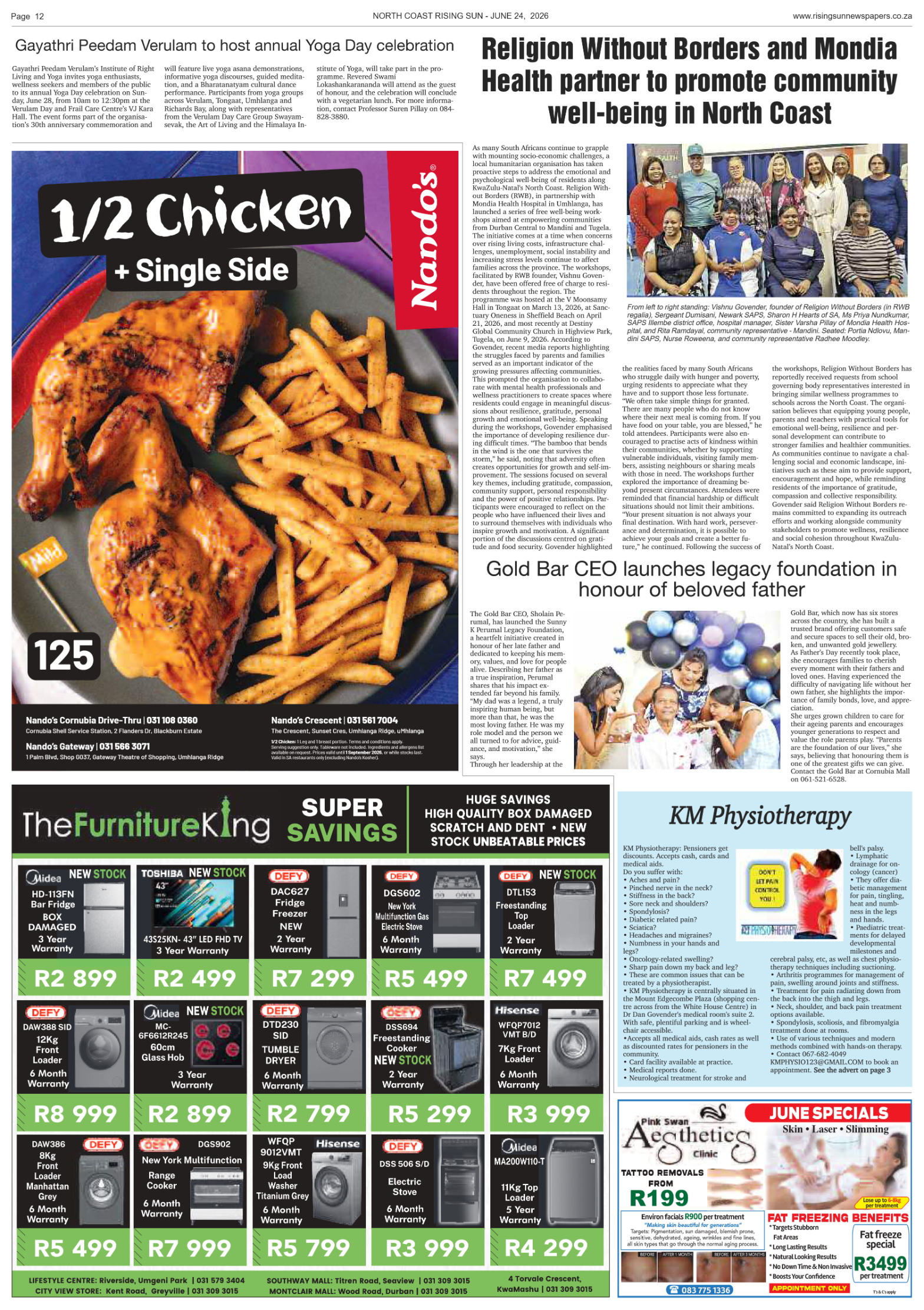 North Coast Rising Sun E-Paper, June 24, 2026 page 15