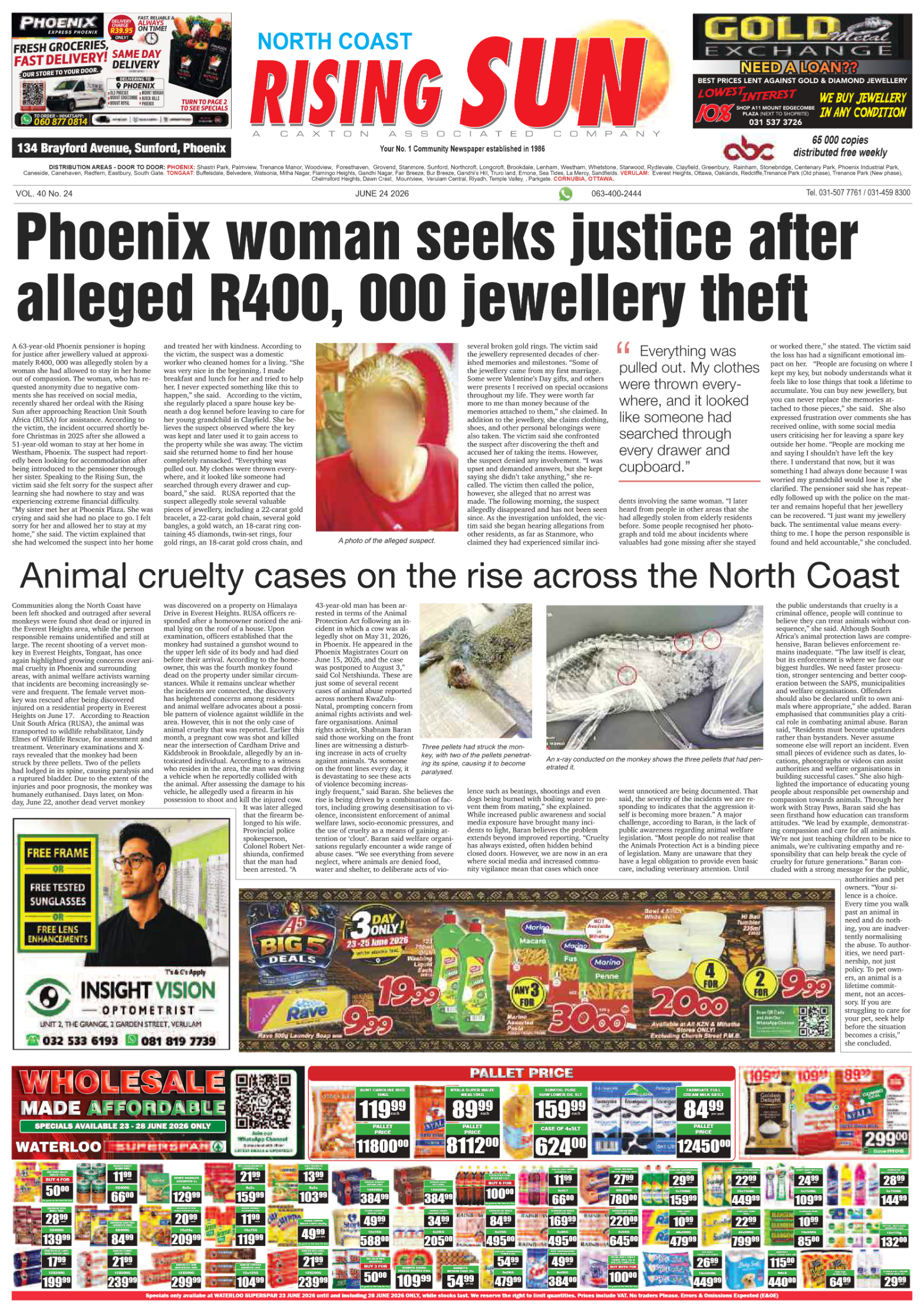 North Coast Rising Sun E-Paper, June 24, 2026 page 5