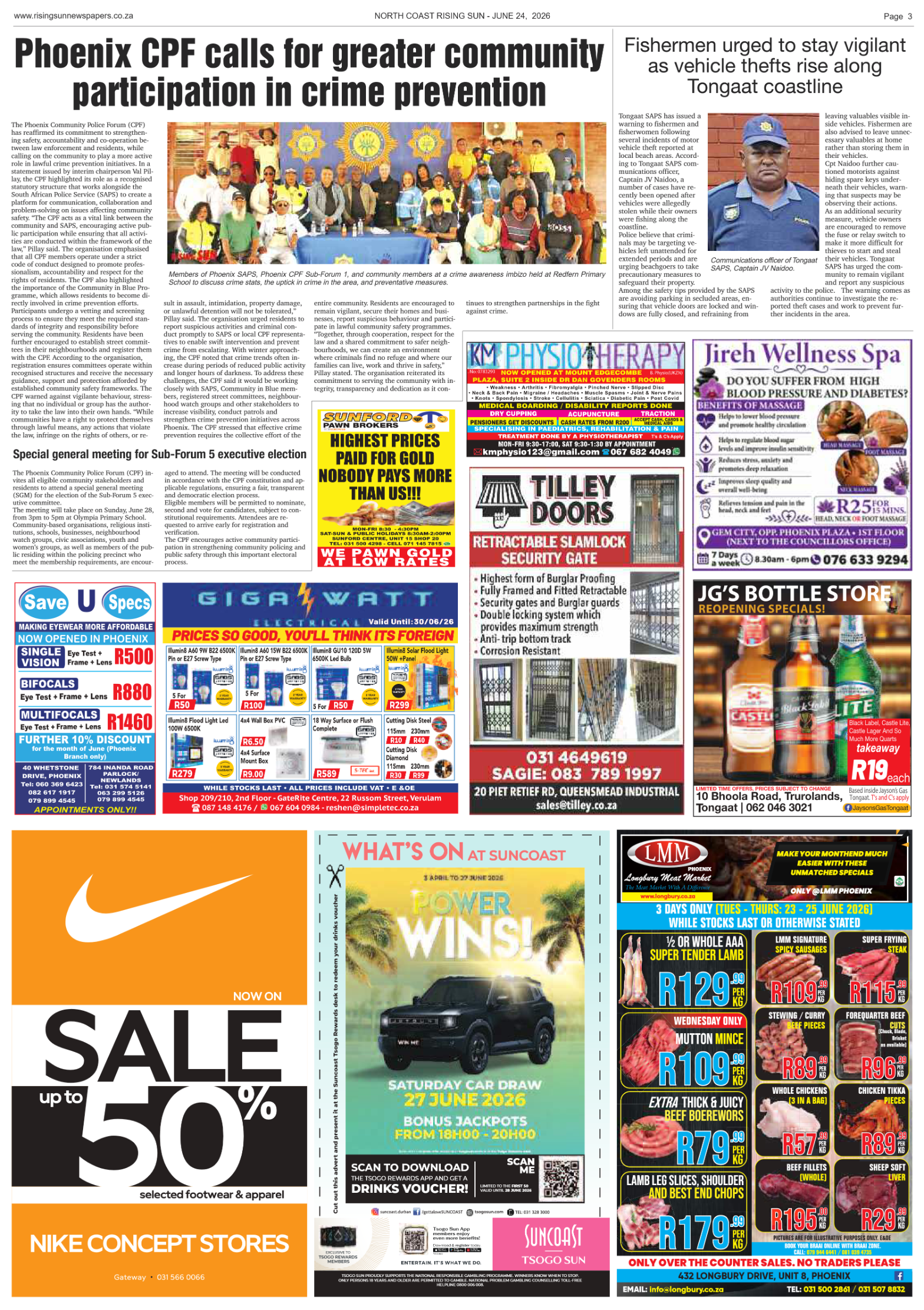 North Coast Rising Sun E-Paper, June 24, 2026 page 7