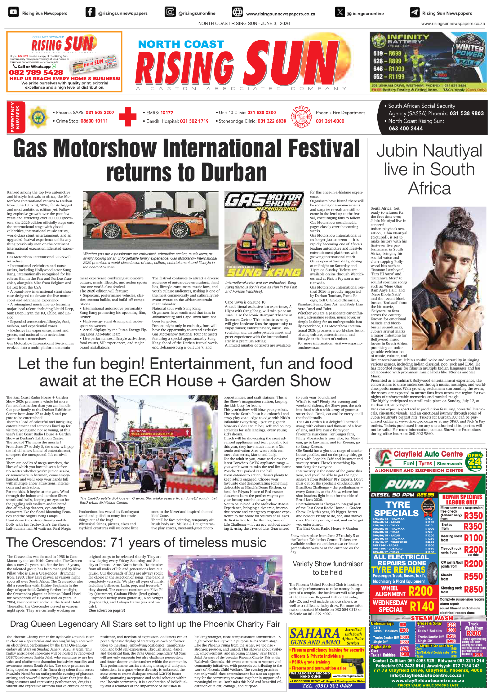 North Coast Rising Sun E-Paper, June 3, 2026 page 14